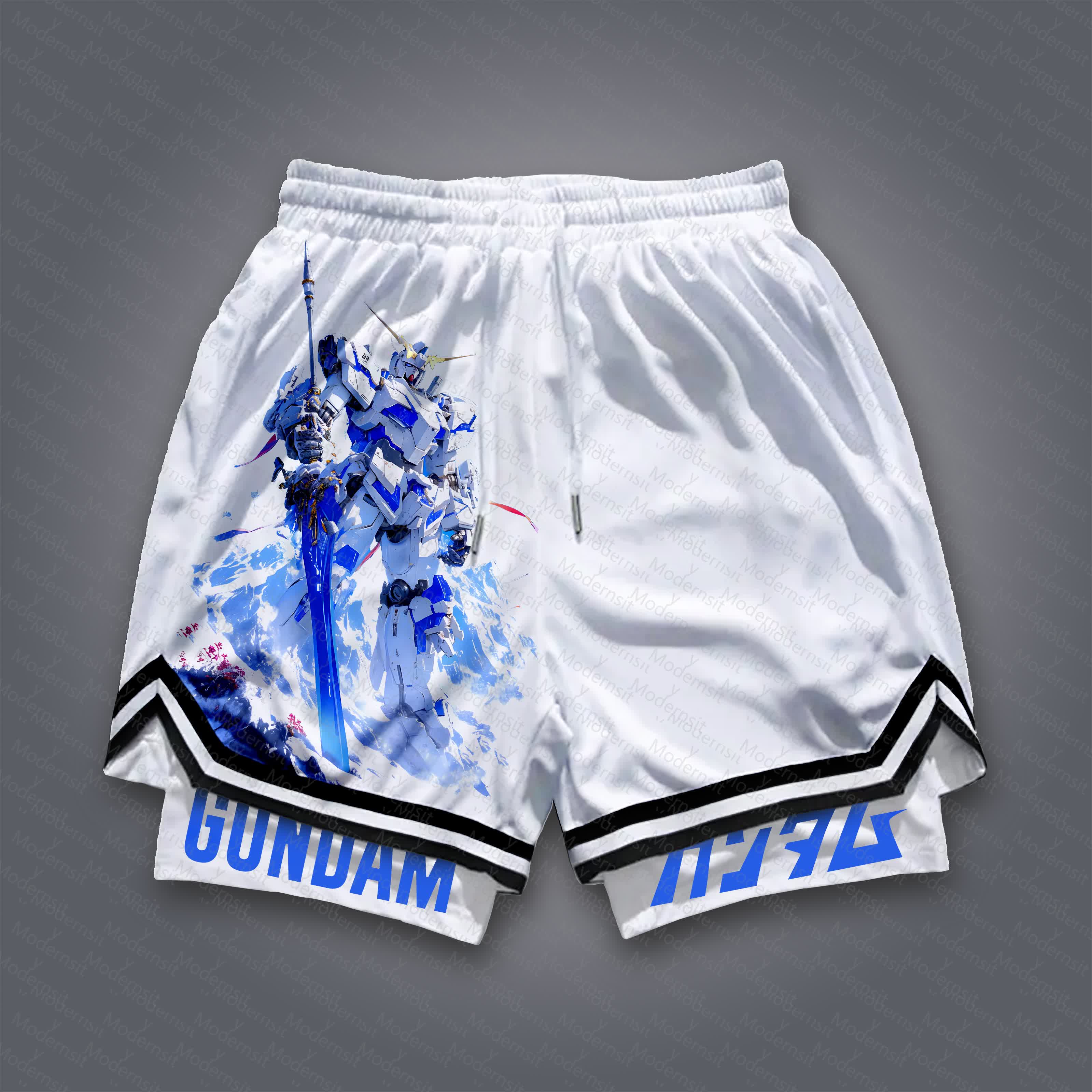 Unisex  “Comicssoul” Casual Anime Streetwear Shorts