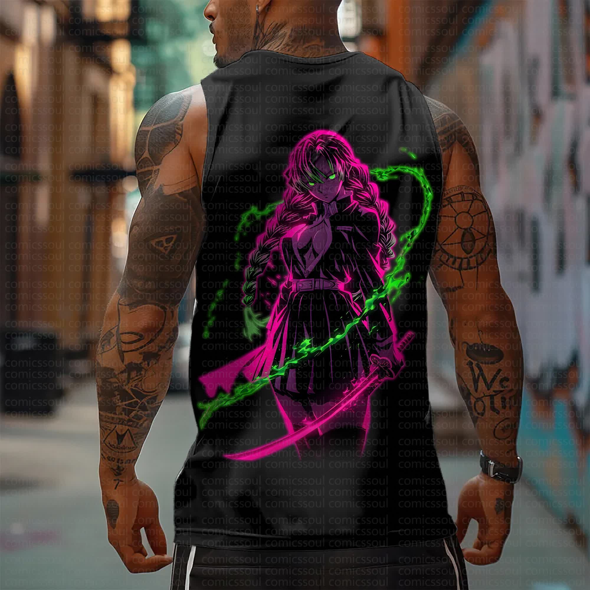 Unisex  “Comicssoul” Casual Anime  Tank Top