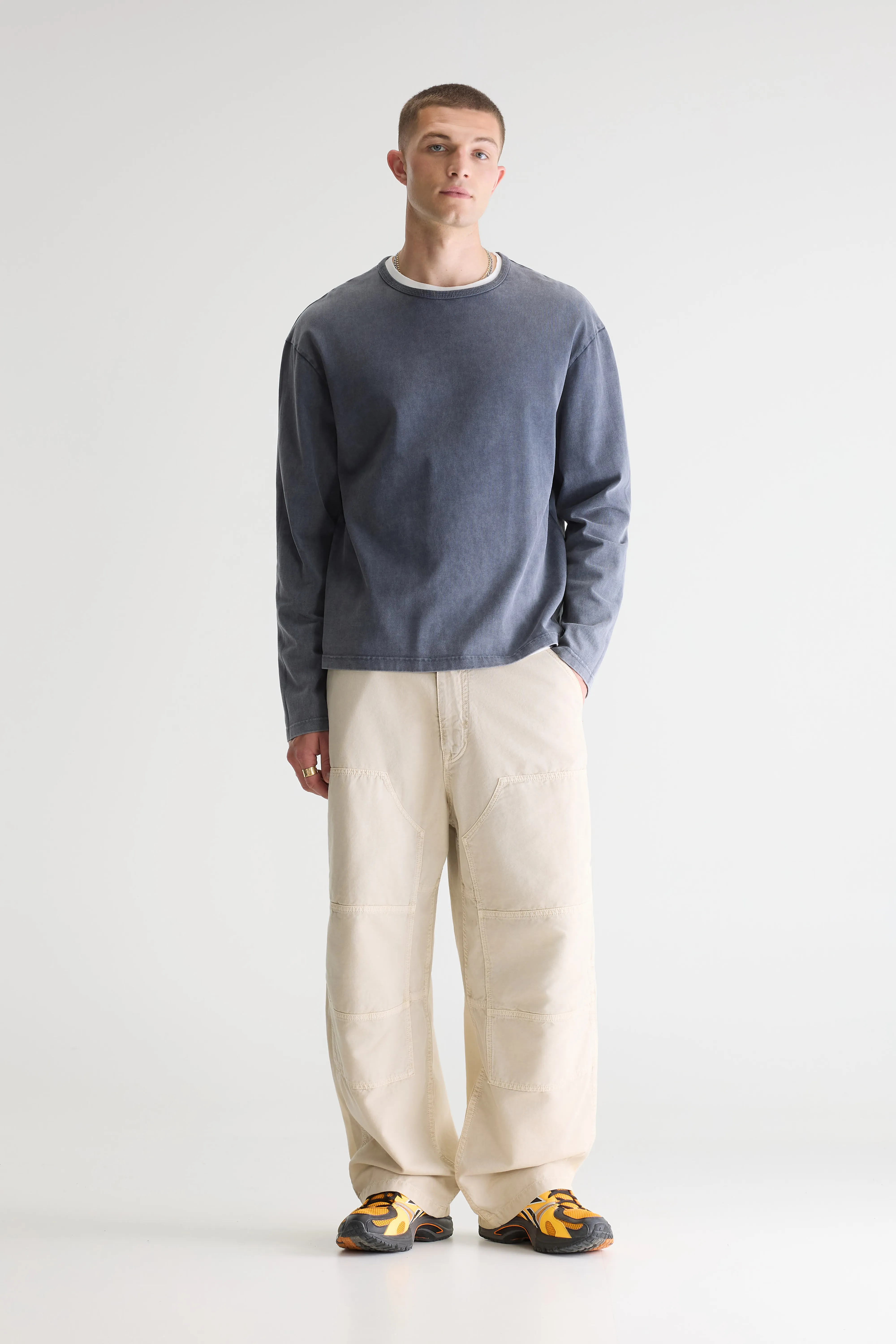 Bellerose Fuller long-sleeve t-shirt  (261 / M / NAVY)