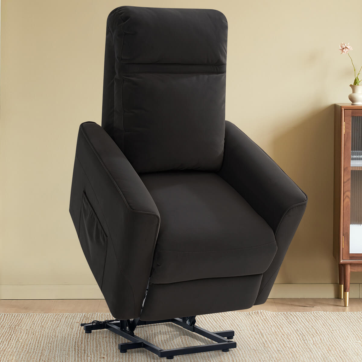 Power Lift Chair with Kneading Massage, Fabric