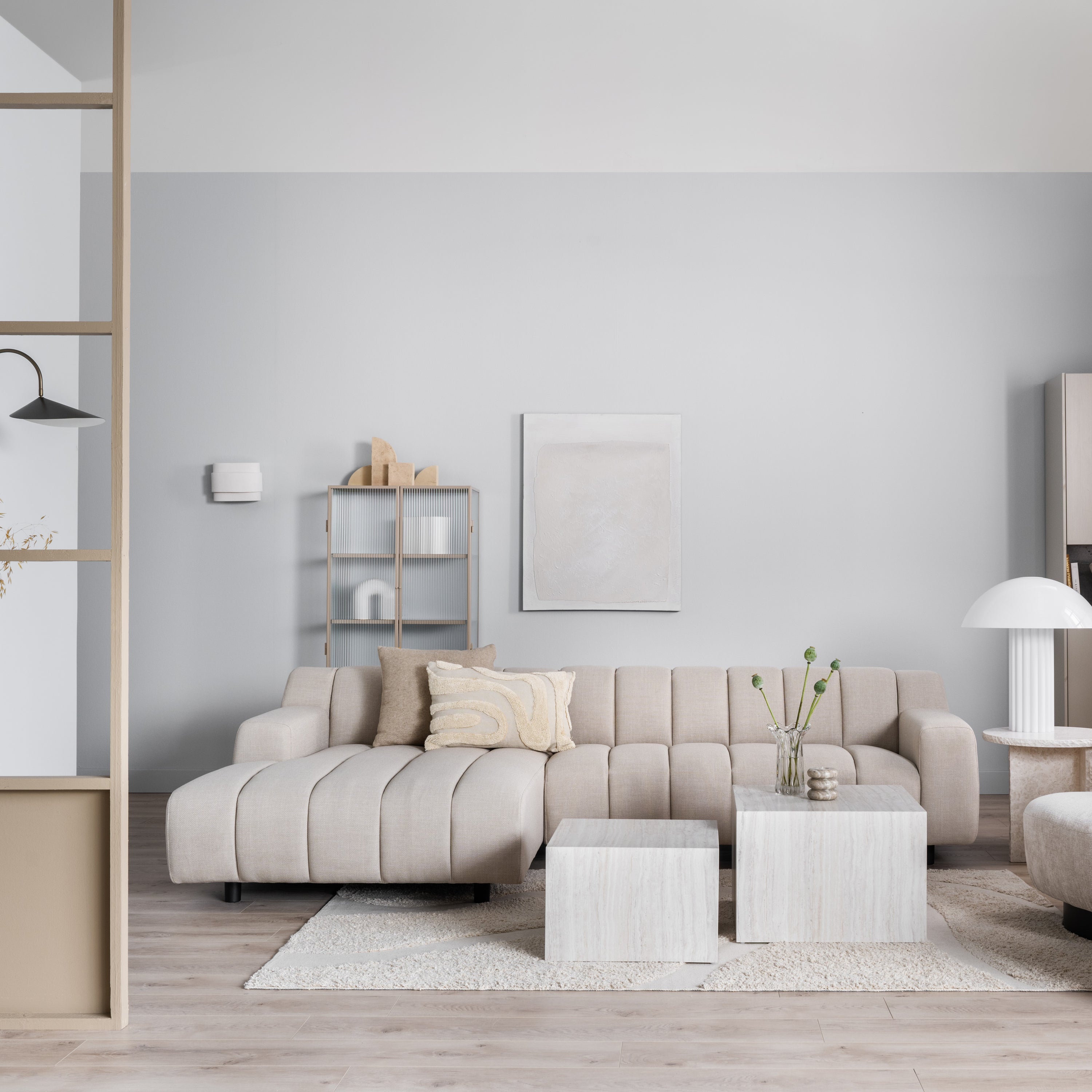 by fonQ Wave Sierkussen 40 x 60 cm - Beige