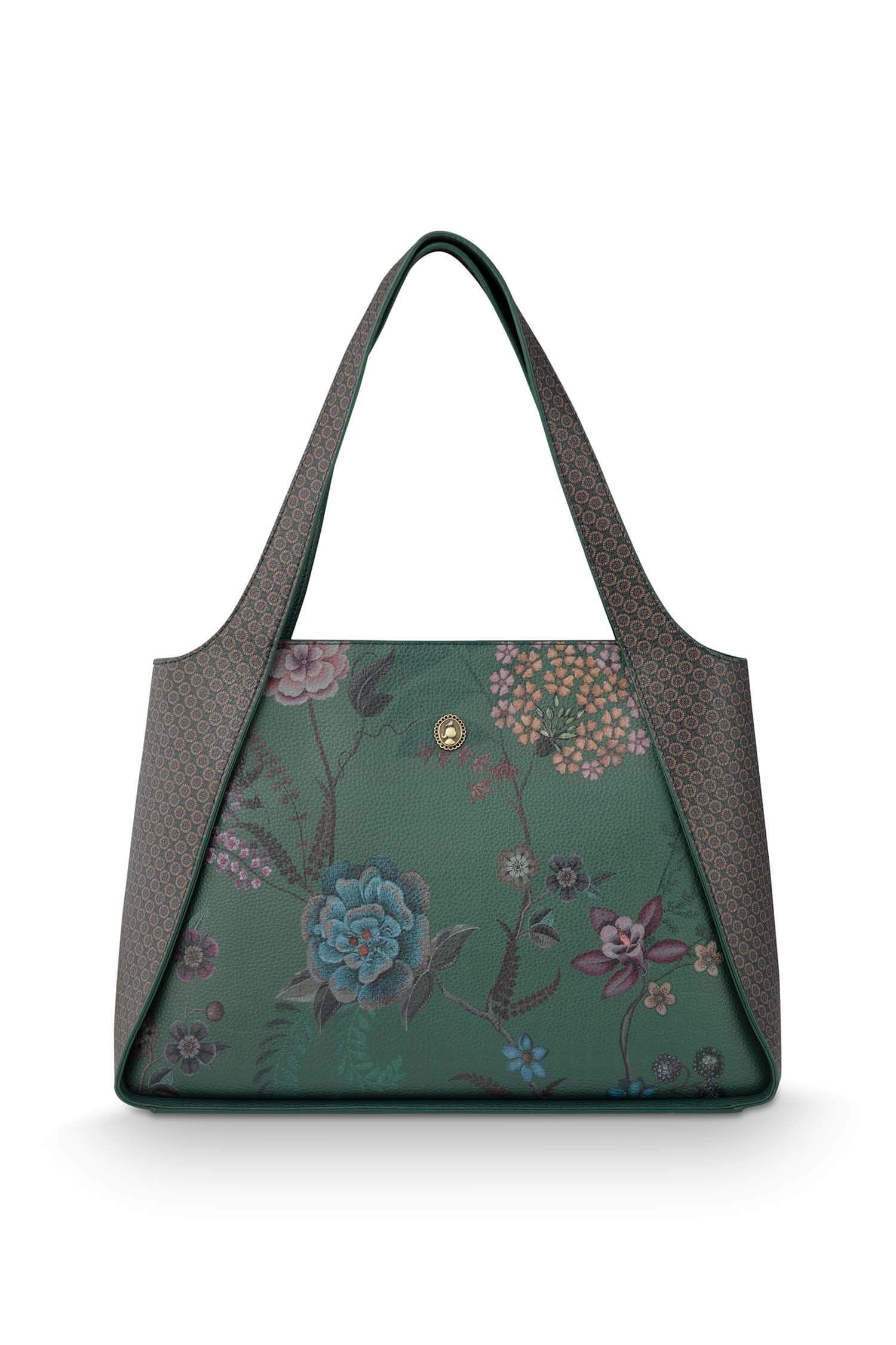 Shoulderbag Filou Large Bodhi Flower Green