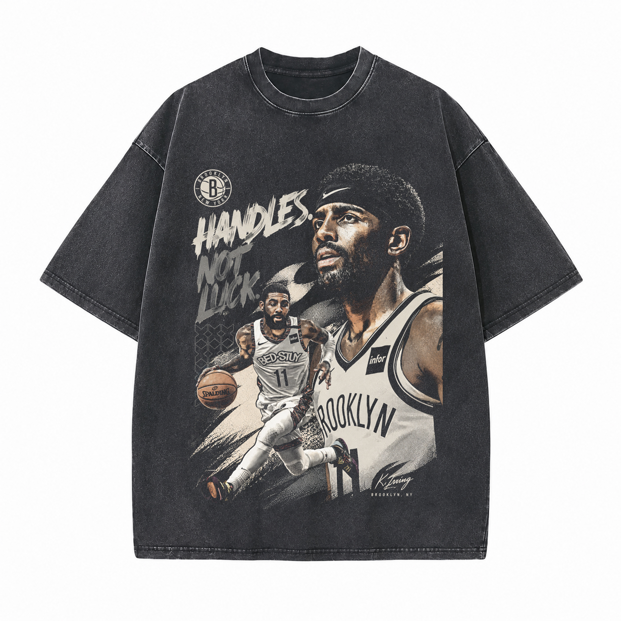 NBA Basketball Athlete Printed Unisex Washed T-Shirt