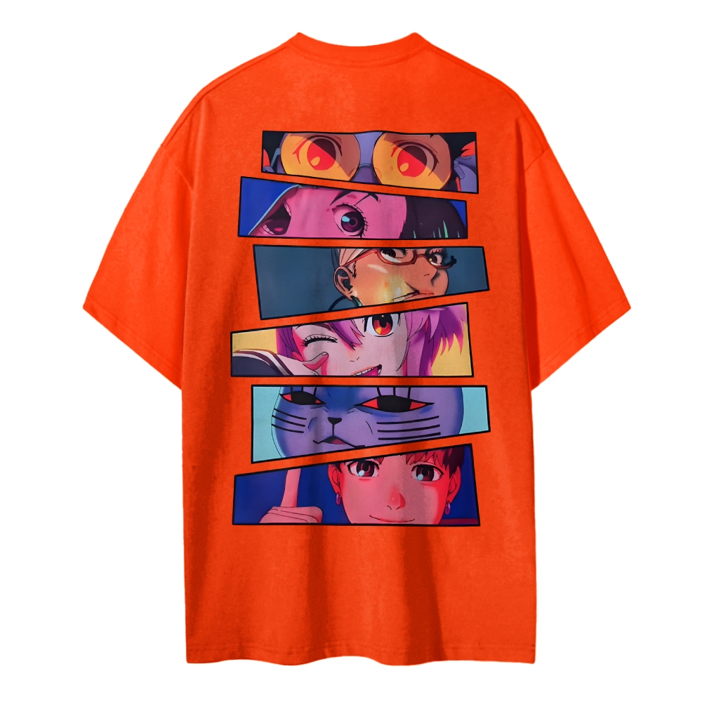 DANDADAN Cotton Unisex Round Neck Anime T-shirt TeeThreads Sustain the Scene with Custom Apparel