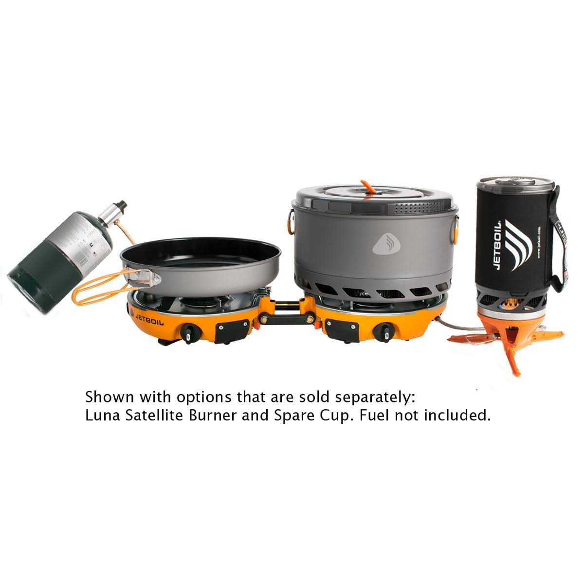 Jetboil Genesis Base Camp 2 Burner Stove System, 5-Liter Pot And 10-Inch Fry Pan - Image 3 Jetboil Genesis Base Camp 2 Burner Stove System, 5-Liter Pot And 10-Inch Fry Pan - Image 3