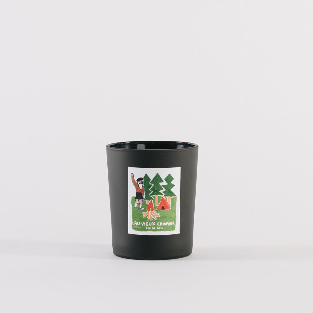 Bougie Au Vieux Campeur - Feu de bois