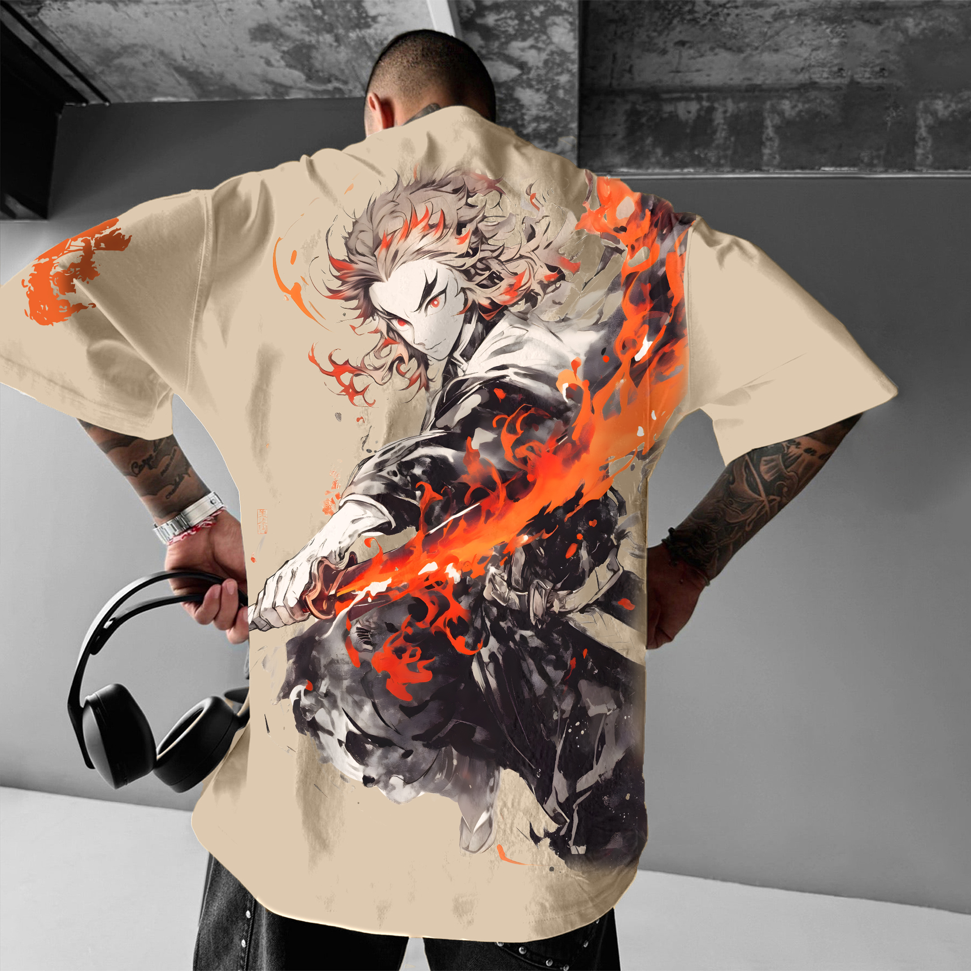 Unisex Anime Inspired Vintage T-Shirt丨Comicssoul