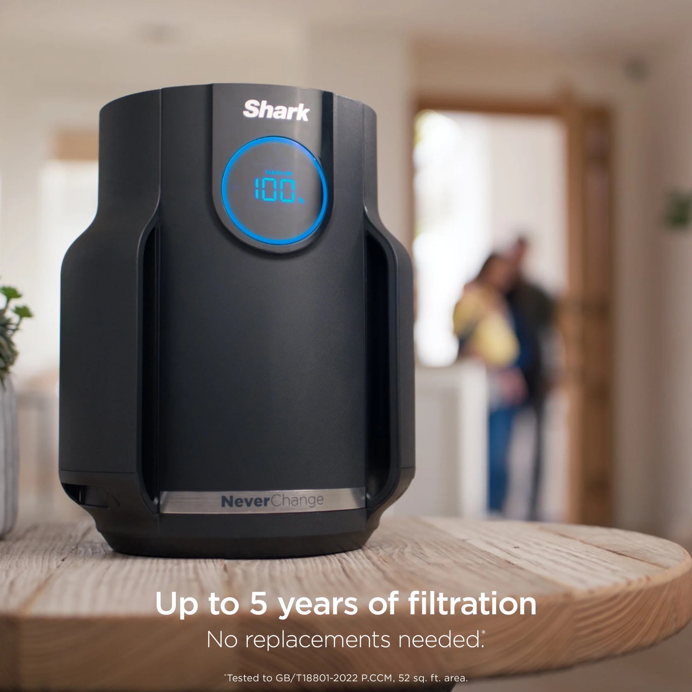Shark NeverChange Air Purifier Compact Pro, HEPA Filter, HP070 - Image 4