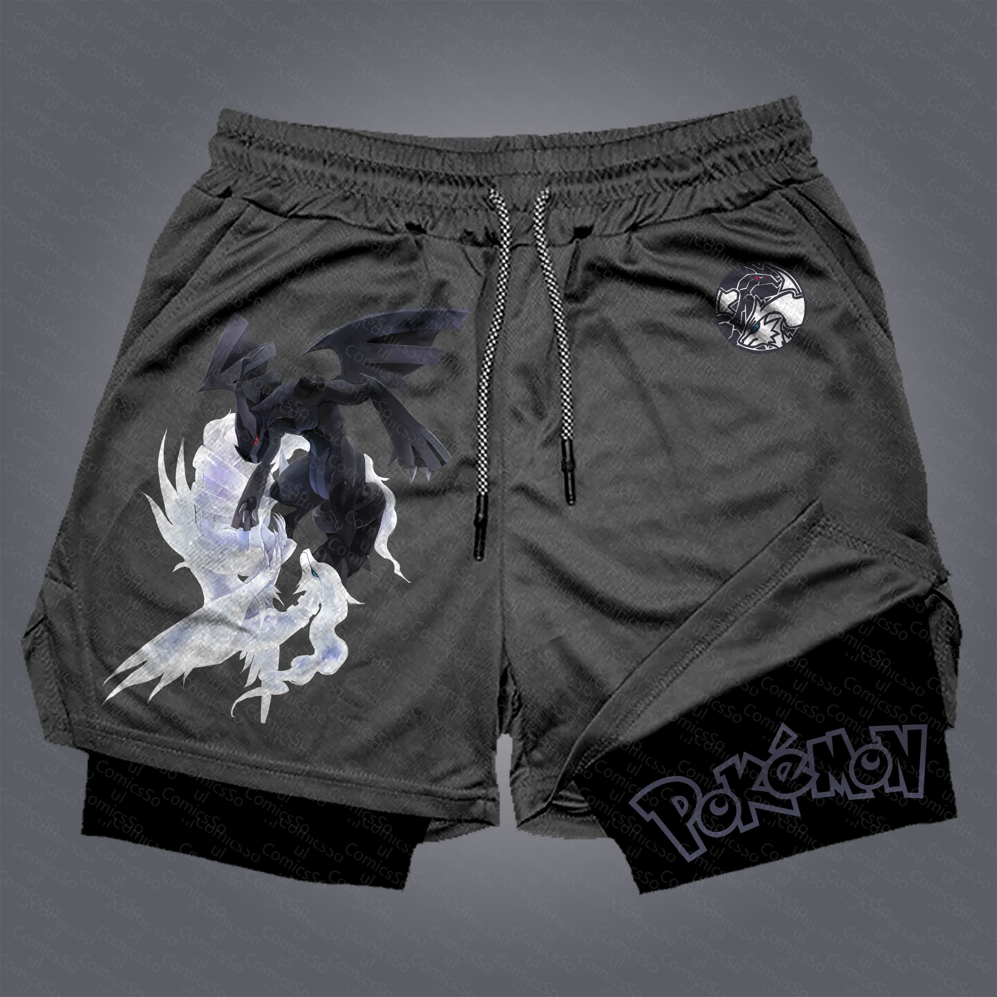Unisex  “Pokemon” Casual Anime Streetwear Shorts