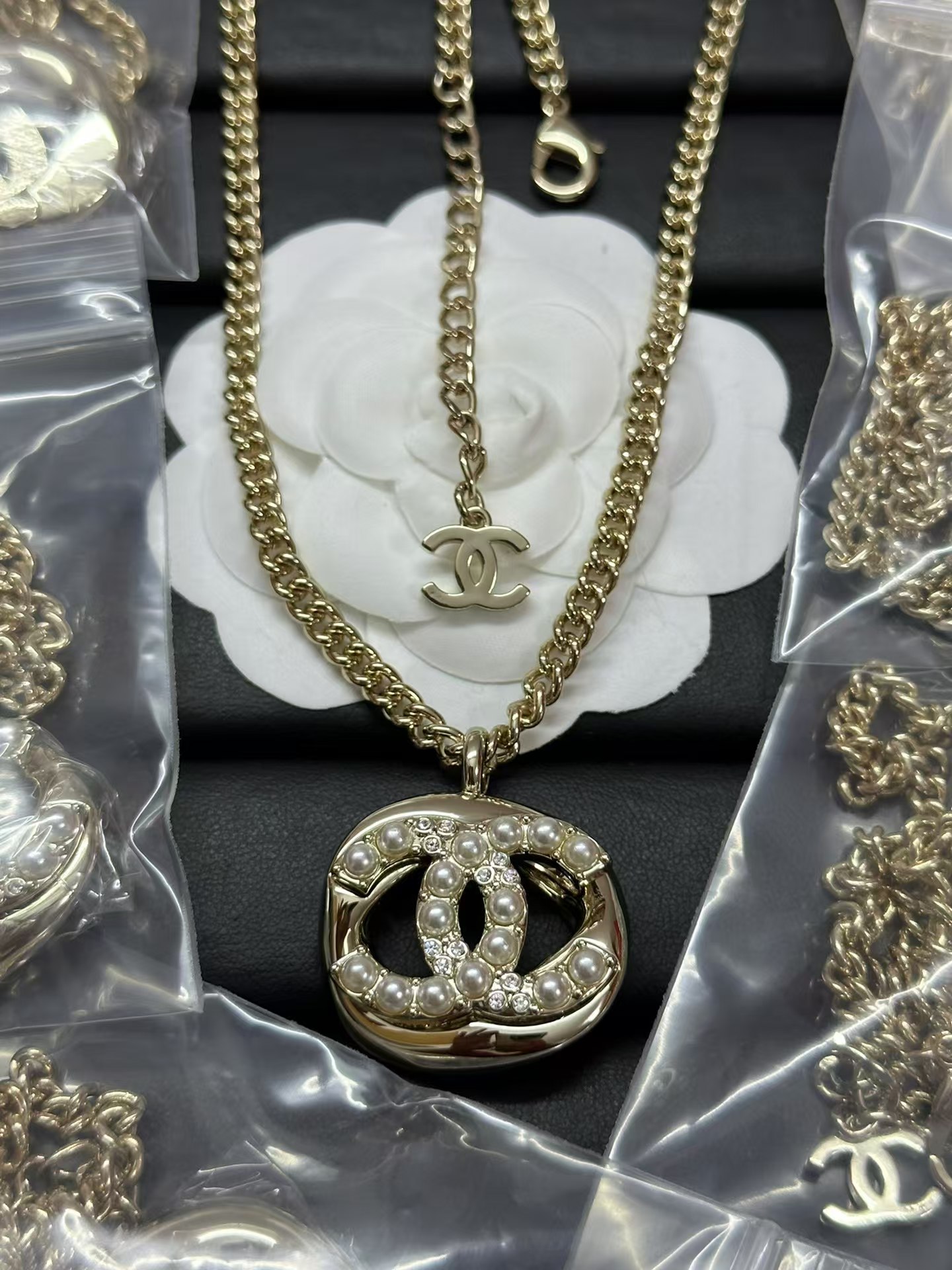 Chanel Unisex Cuban Chain Necklace - Original Replica Club