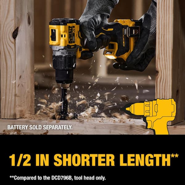 20V MAX Lithium-Ion Cordless Brushless 4 Tool Combo Kit with (2) 4.0Ah Batteries, Charger, and Kit Bag