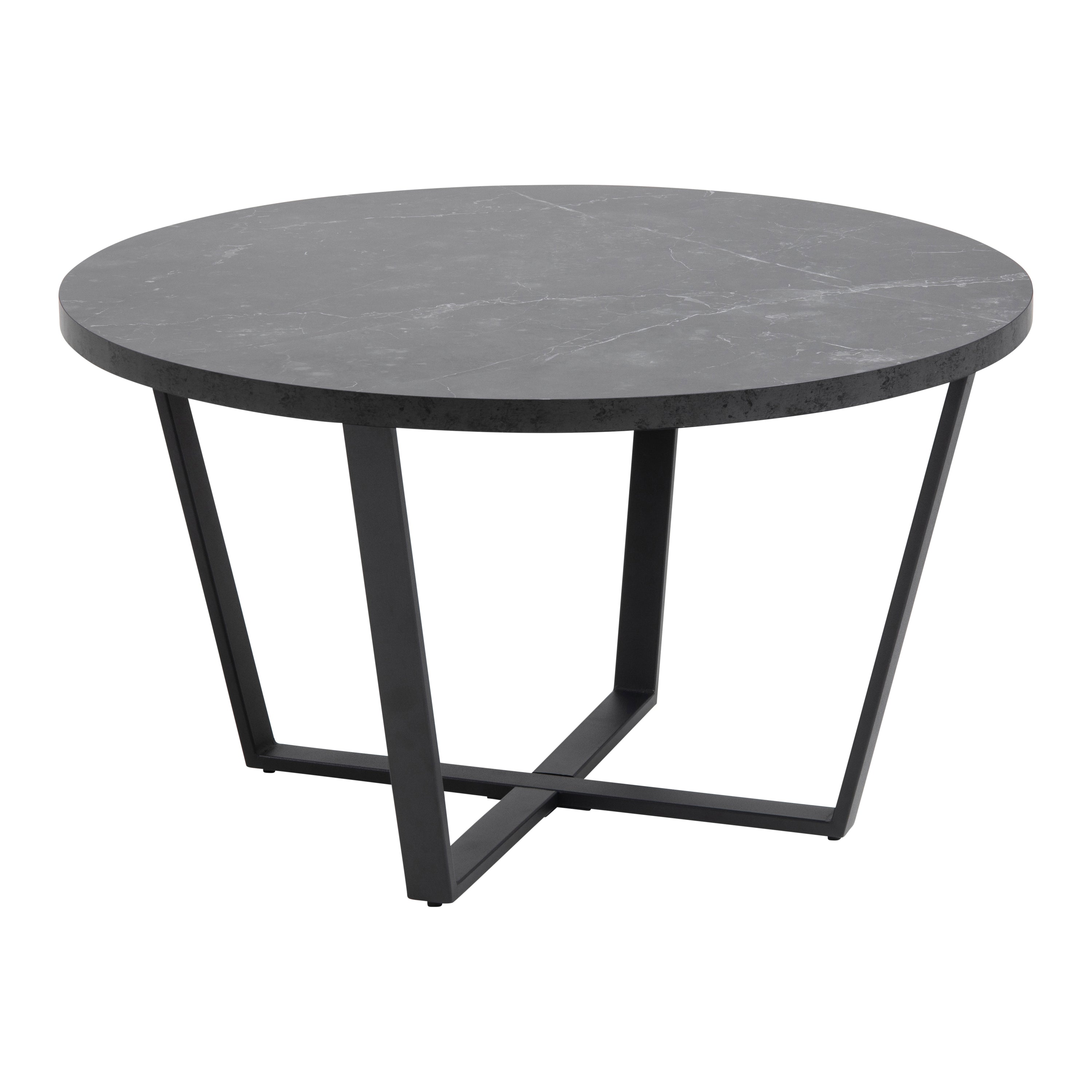 Blokker Hein Salontafel Ø 77 cm - Zwart