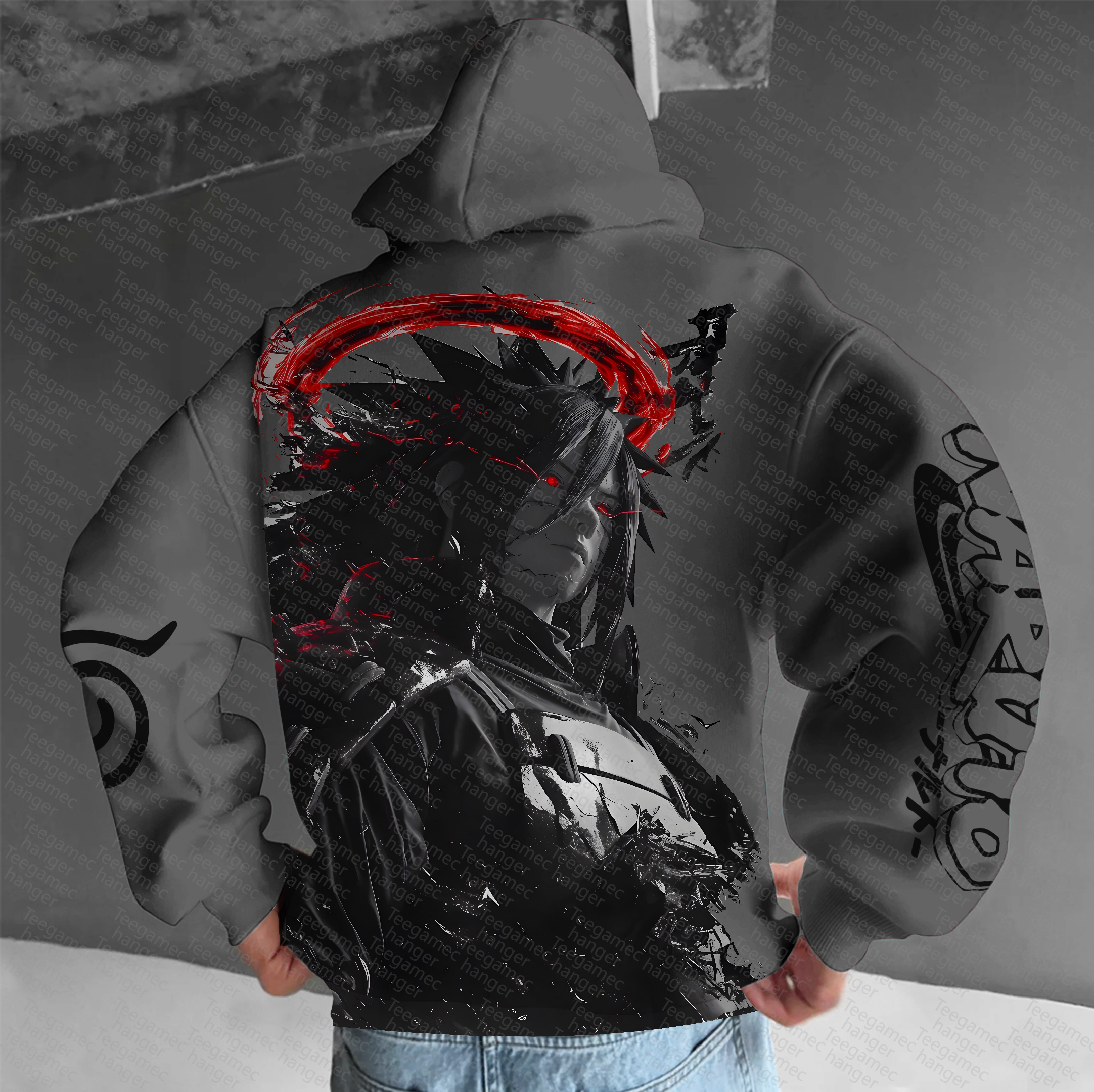 Unisex  Anime Graphic Streetwear Vintage Hoodie