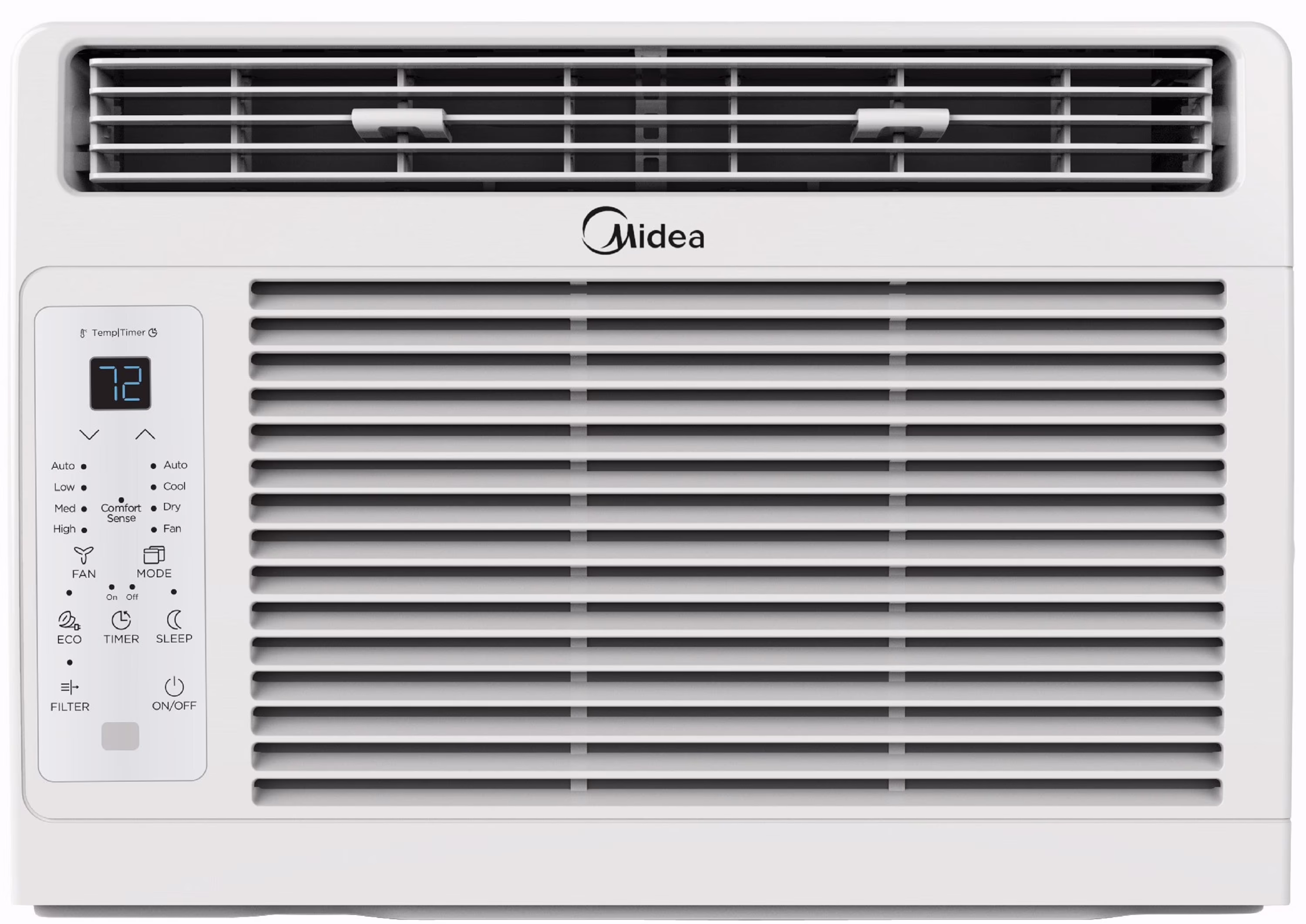 Midea 5, 000 BTU Window Air Conditioner, 150 Sq. Ft., White, New(White)
