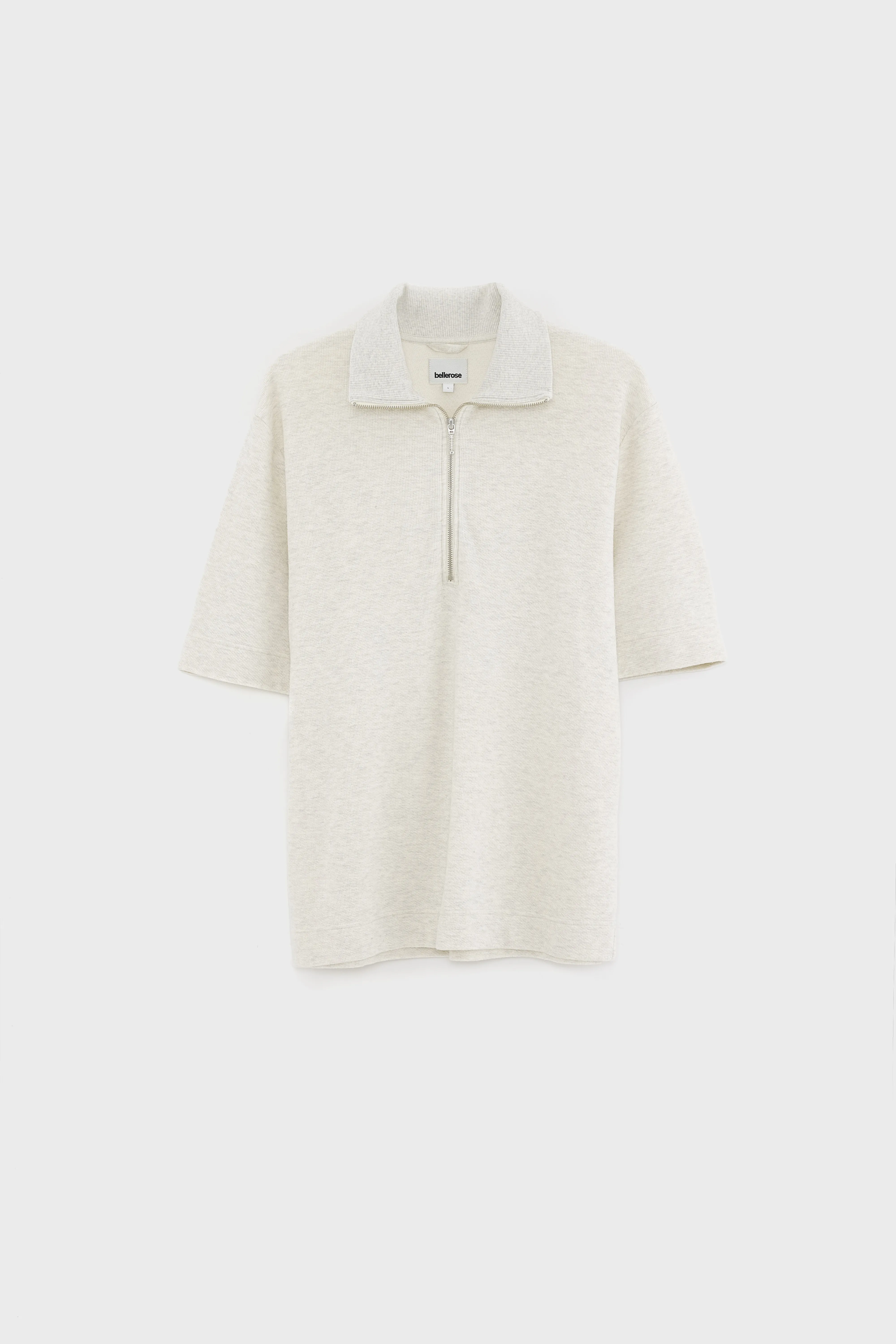 Bellerose Silas zipped polo  (261 / M / OYSTER)