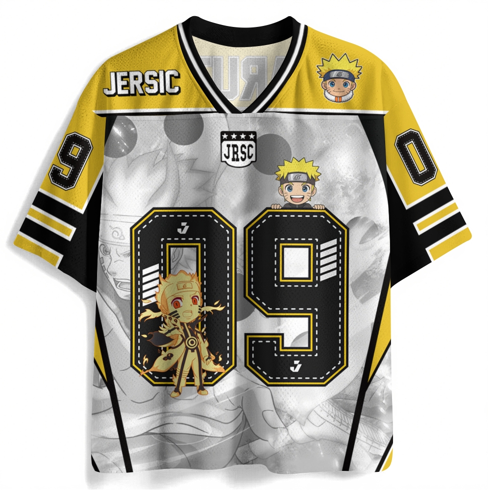 Naruto Anime Football Jersey