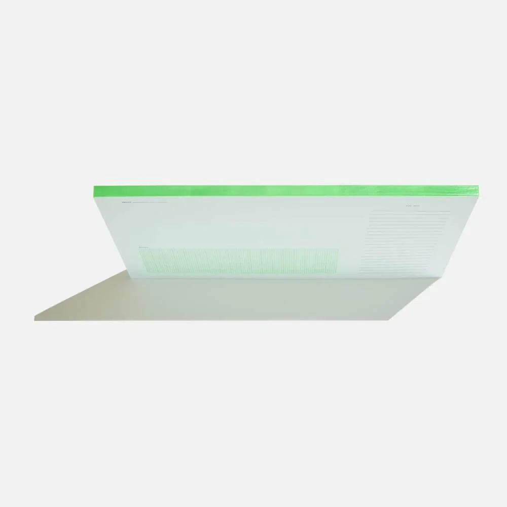 Before Breakfast Desktop Notepad Pale Blue