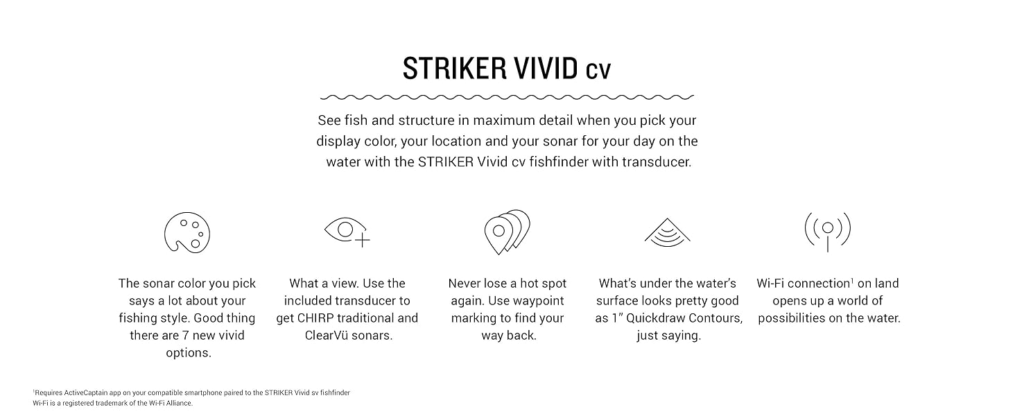 Striker Vivid cv with Transducer