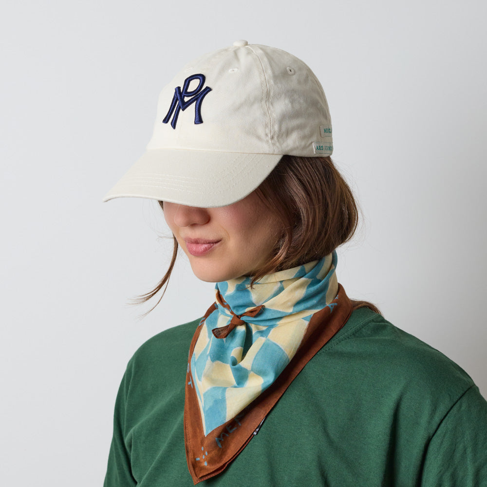 Merci - Casquette MP - Ecru & Marine