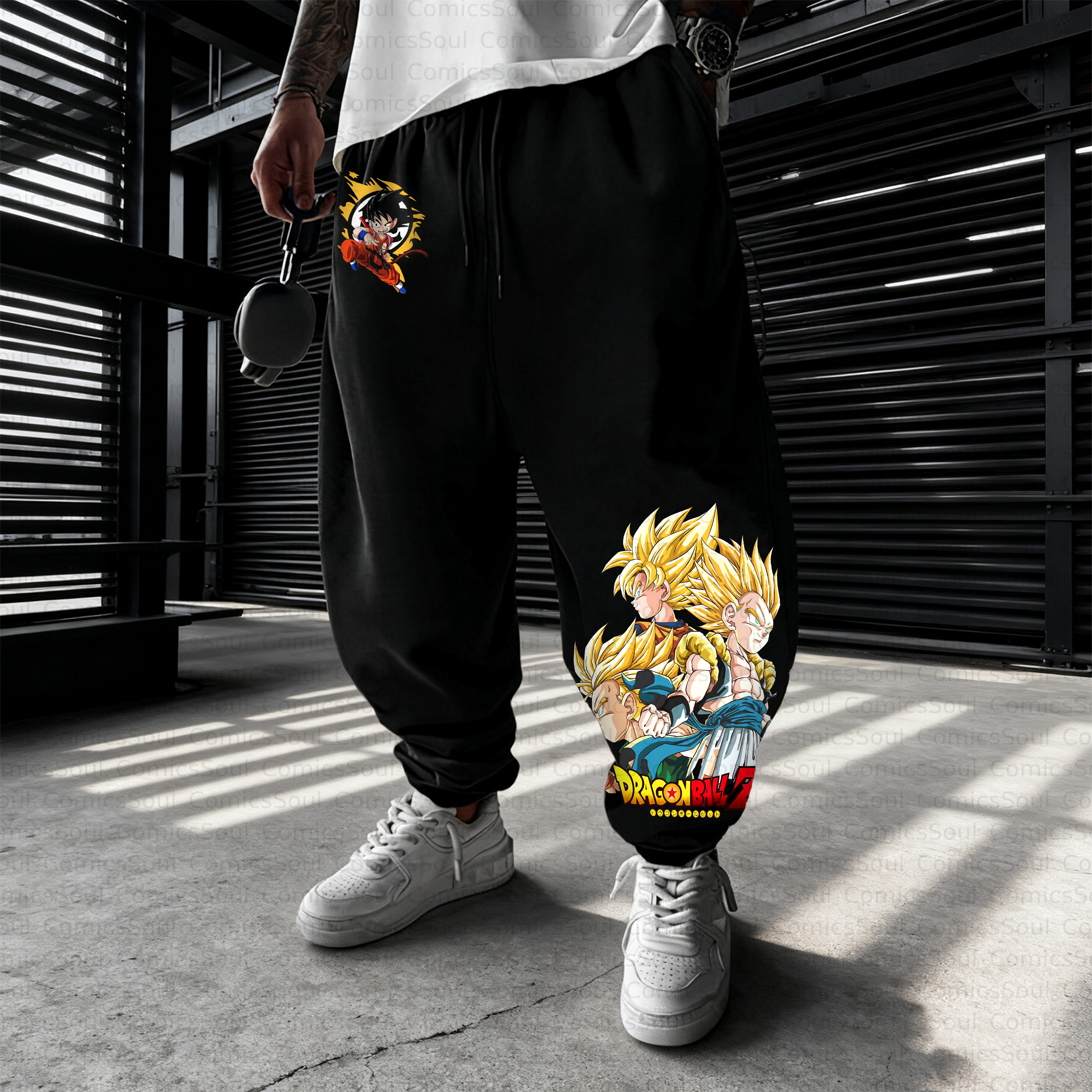 Unisex Casual Anime Streetwear Pant