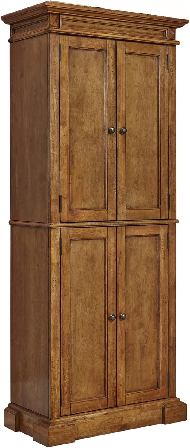 WAYFAIR Homestyles Americana Distressed Oak Pantry, 72H