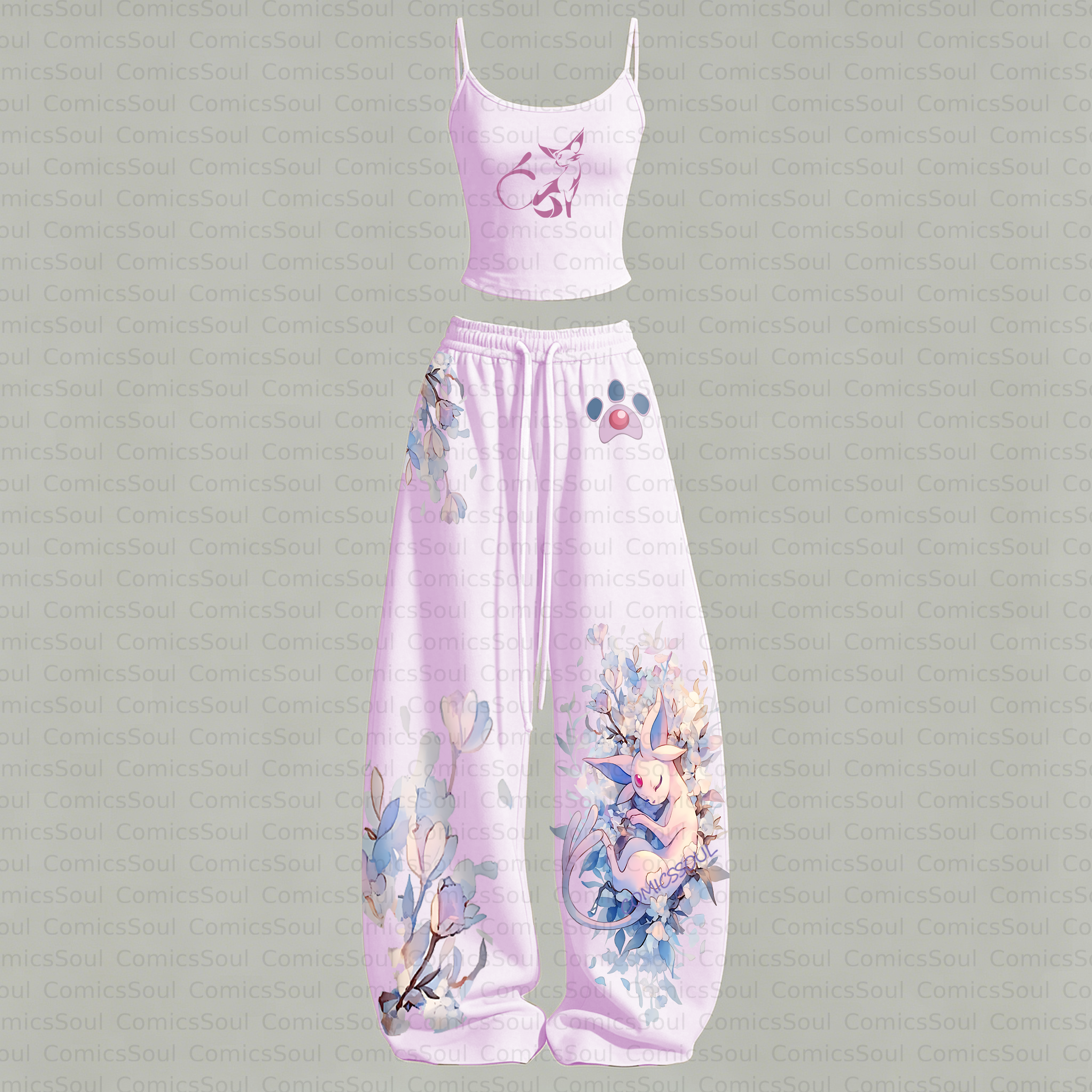 Pokémon Top & Elasticated Trousers Two-Piece Set