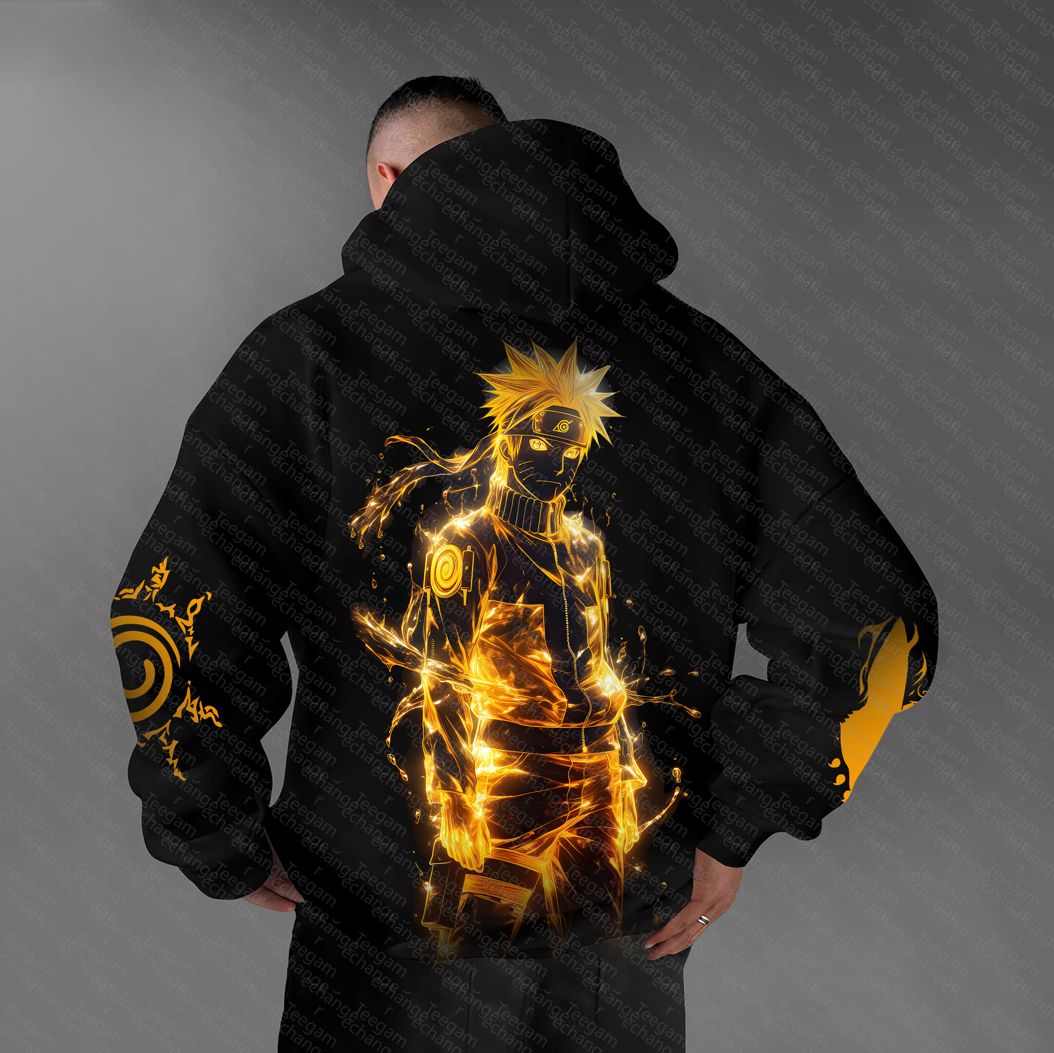 Unisex  Anime Graphic Streetwear Vintage Hoodie