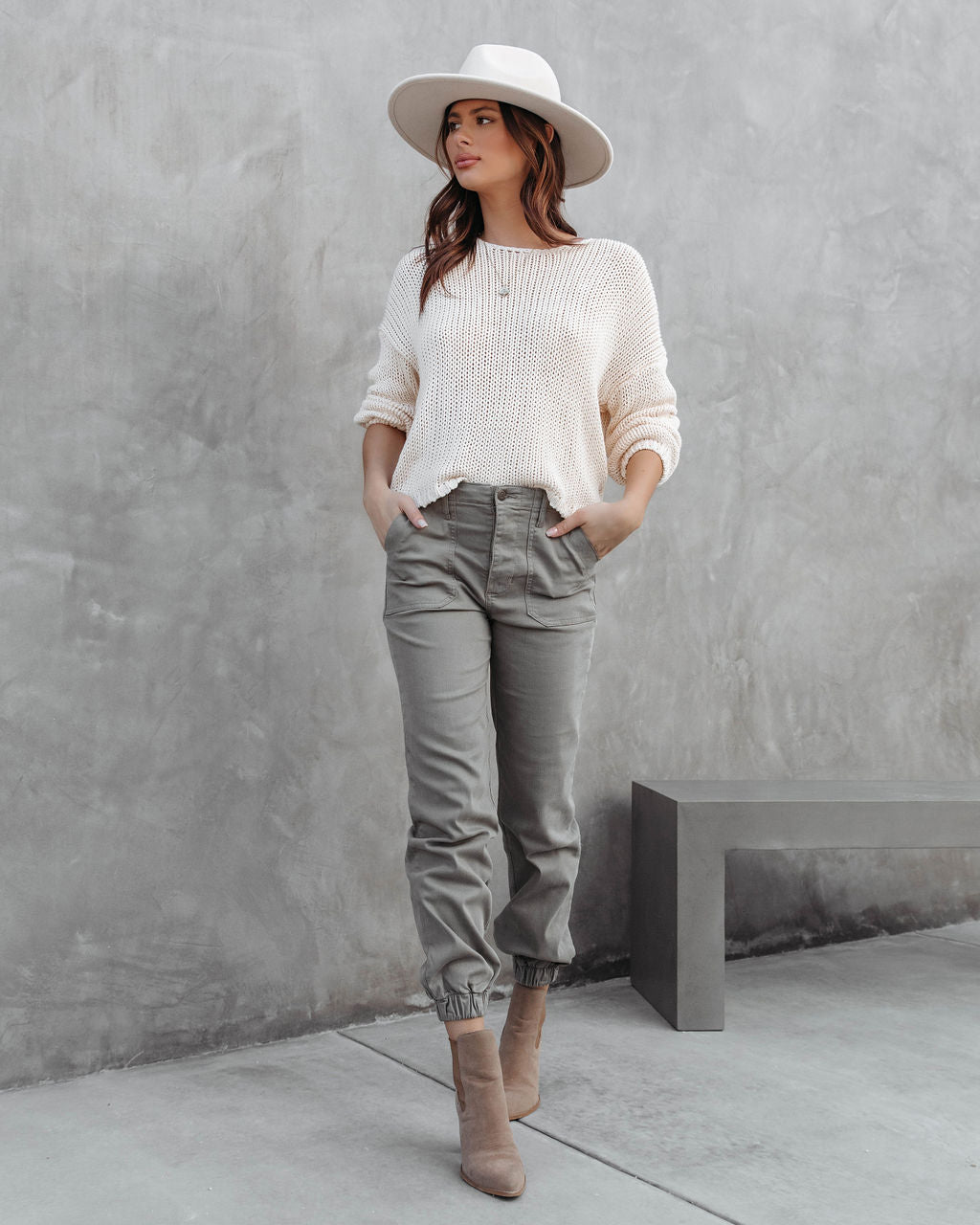 Christopher Utility Pants - Olive - Se7enfashion