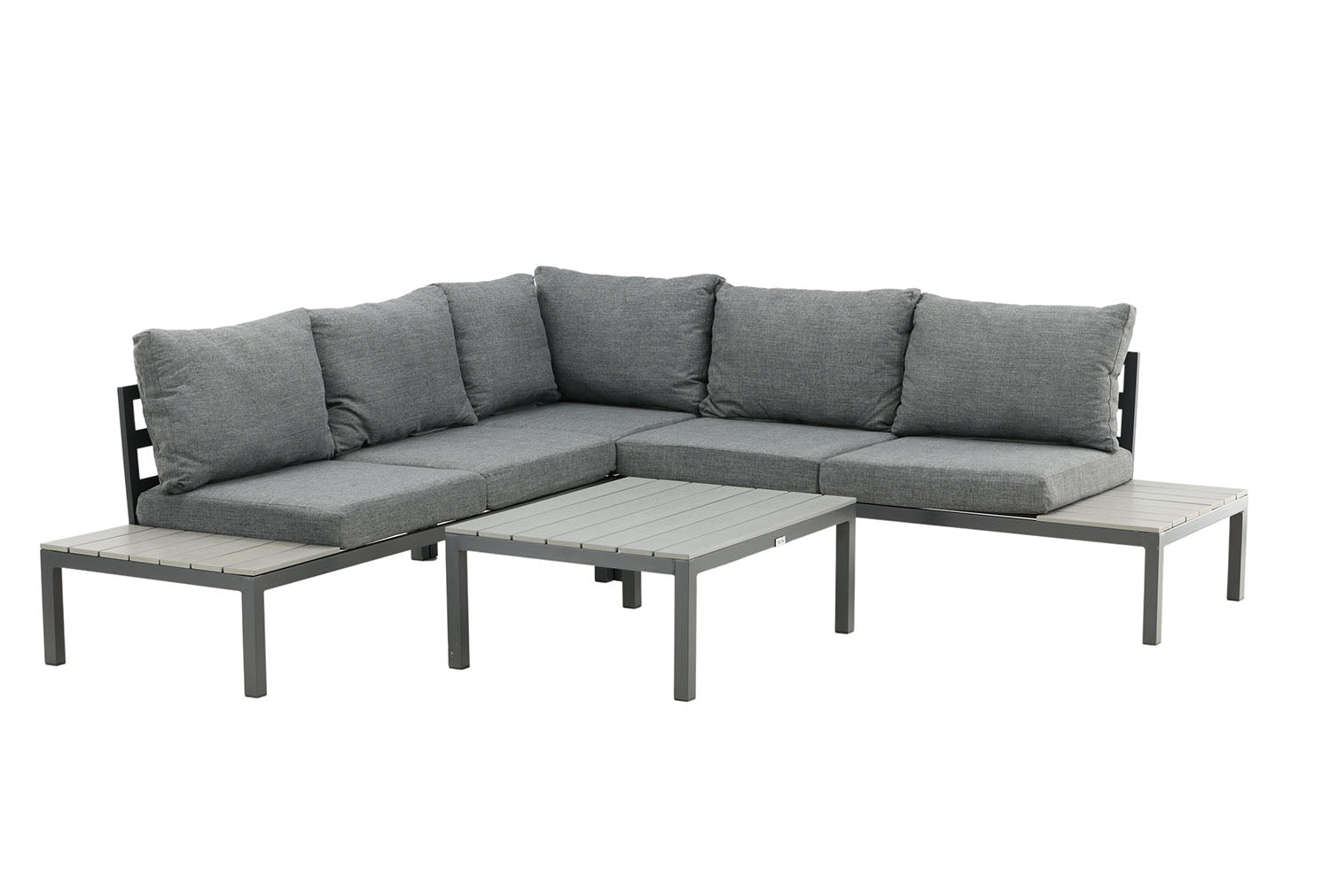 Rebellenclub Yarro Hoekloungeset - Zwart