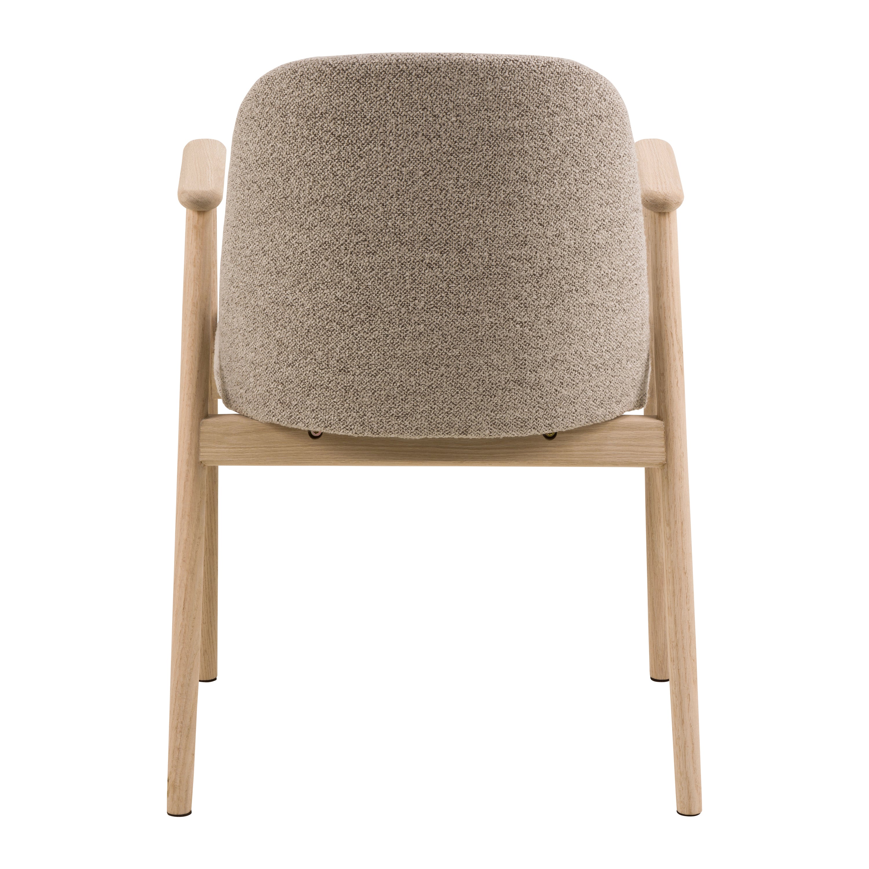 by fonQ Miro Eetkamerstoel - Zand / Licht Eiken