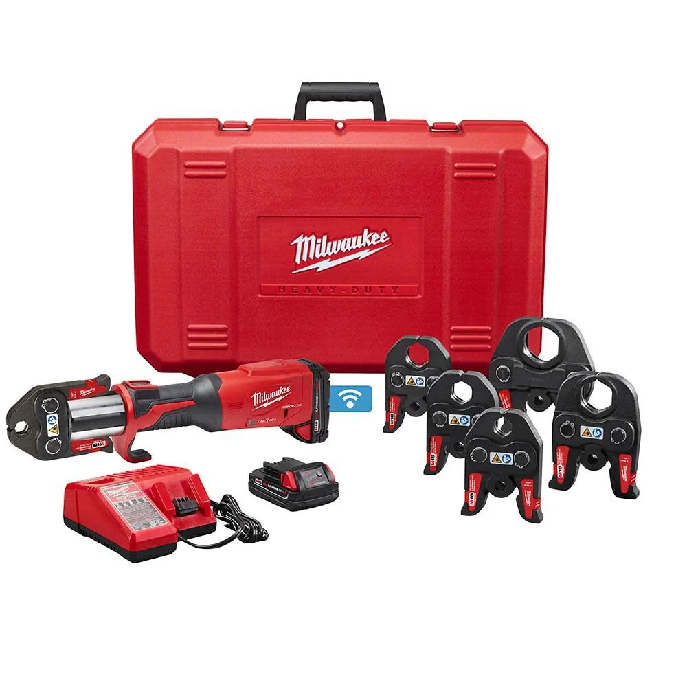 Milwaukee M18 FORCE LOGIC Press Tool With ONE-KEY - 1/2 in - 2 in CTS Jaws - Image 15 Milwaukee M18 FORCE LOGIC Press Tool With ONE-KEY - 1/2 in - 2 in CTS Jaws - Image 15