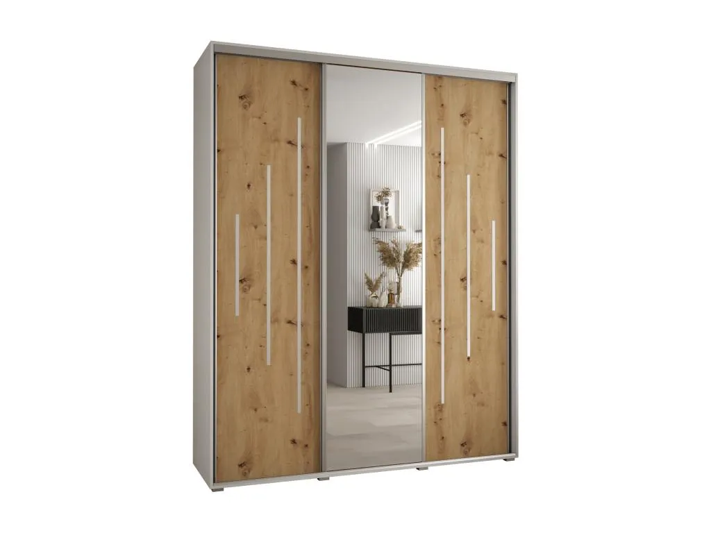 Armario con puertas batientes de 235.2/200/60 cm con tres puertas  GV1449681