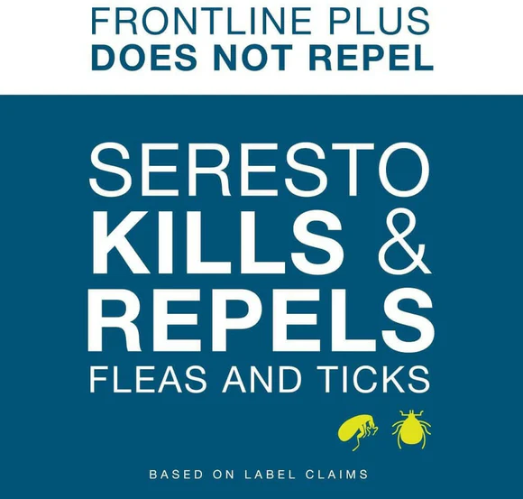 Seresto Flea & Tick Collar for Small Dogs, Under 18 lbs