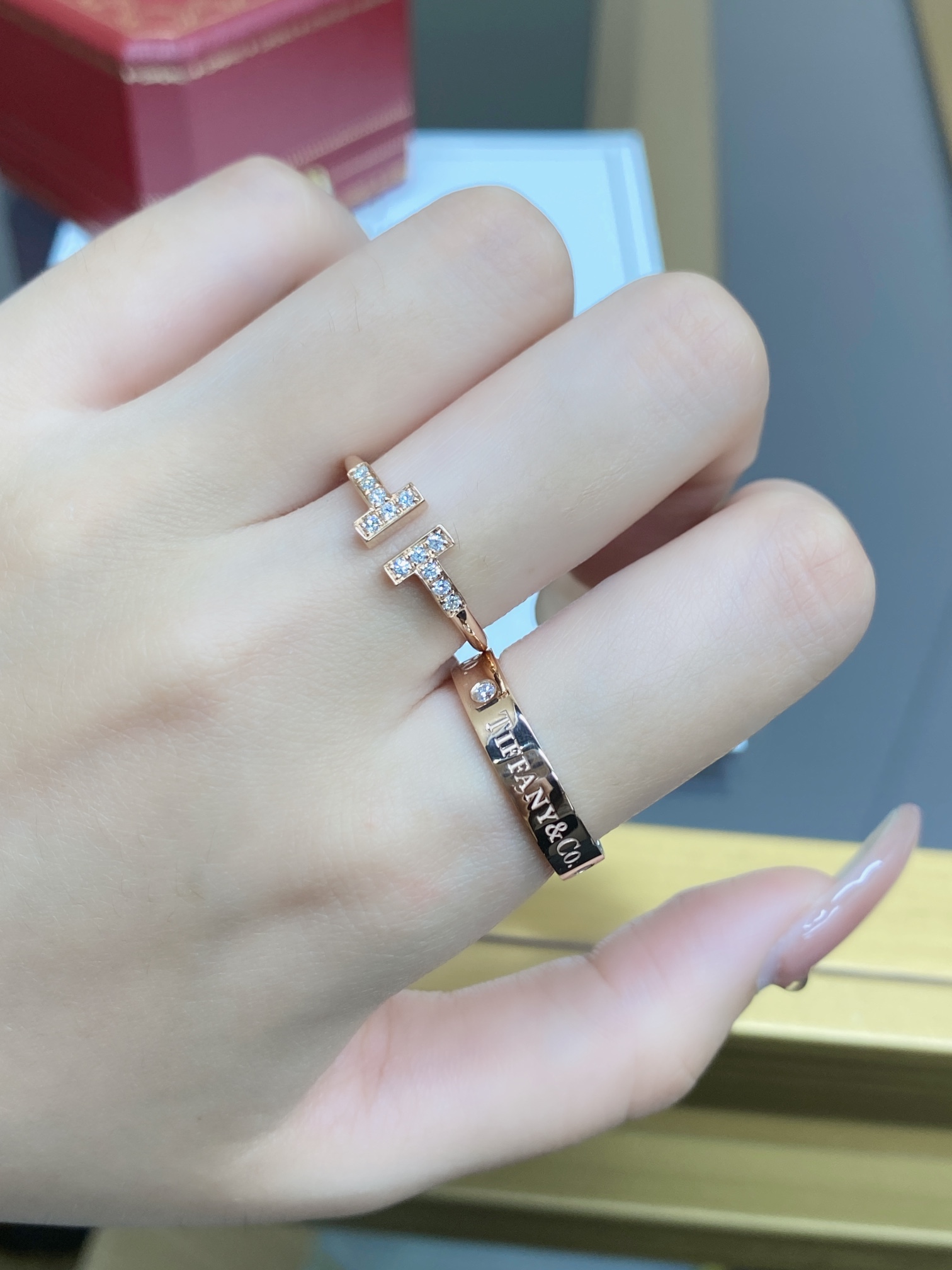 Tiffany Letters Ring - Original Replica Club