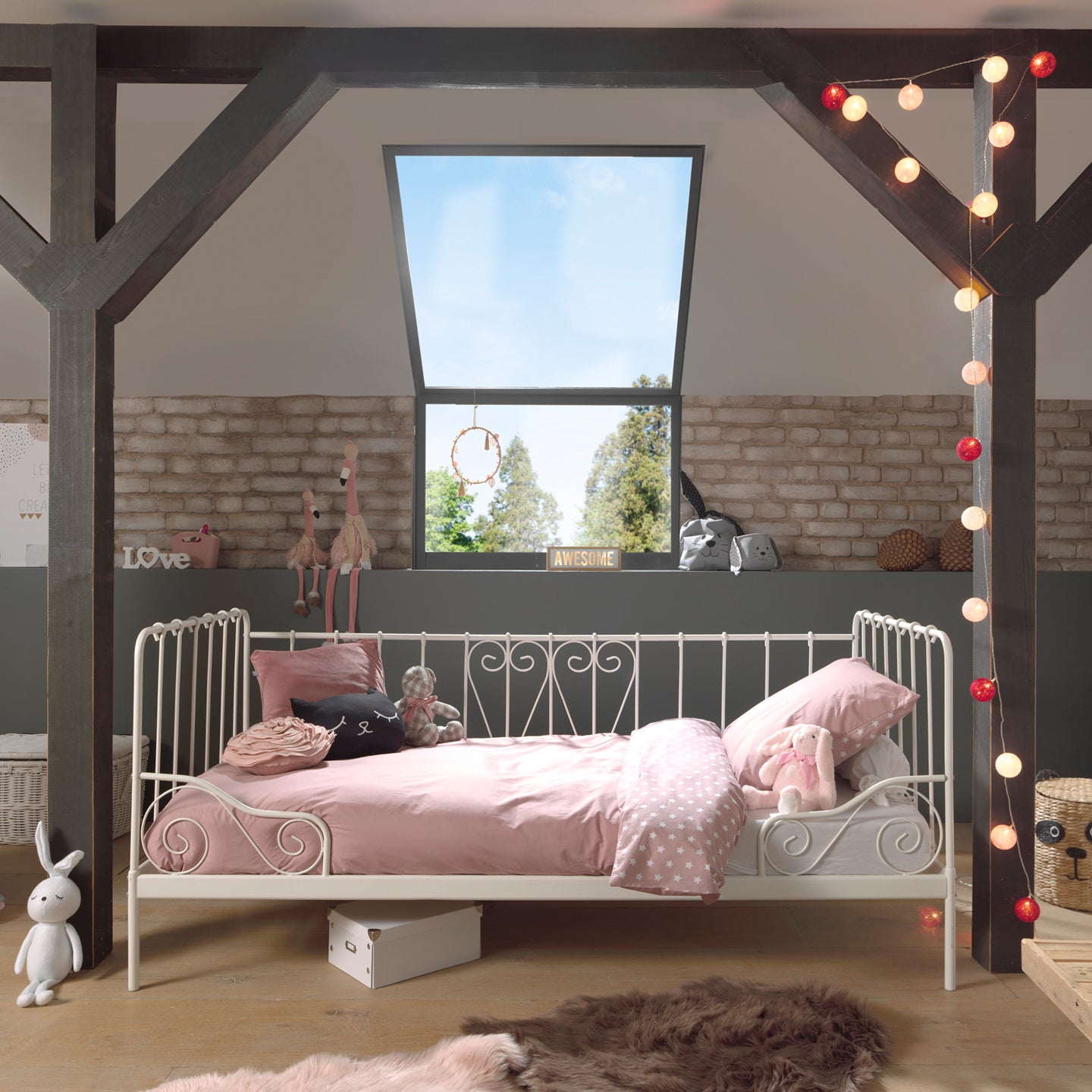 Vipack Alice Kajuitbed 90 x 200 cm - Wit