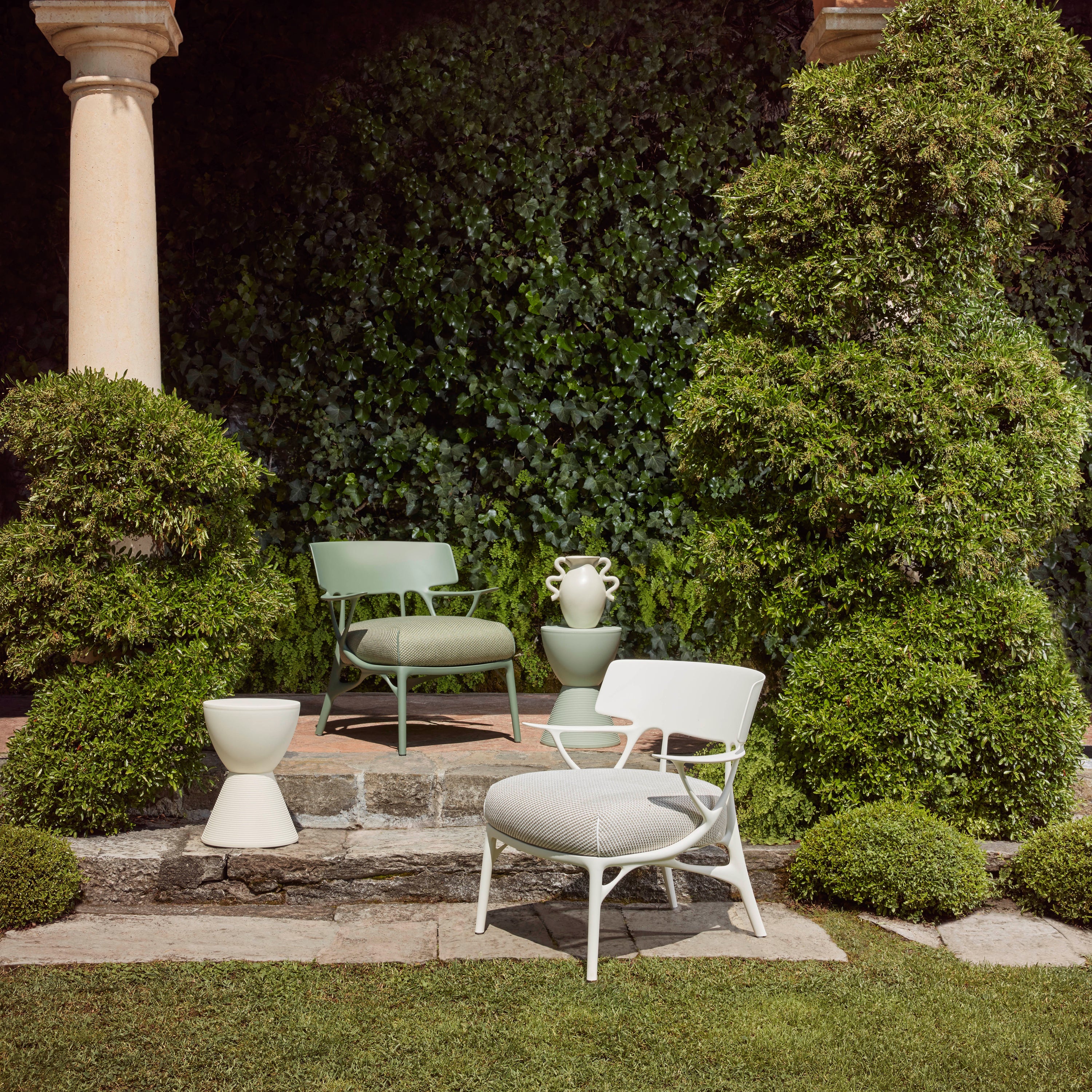 Kartell A.I. Tuinstoel - Groen