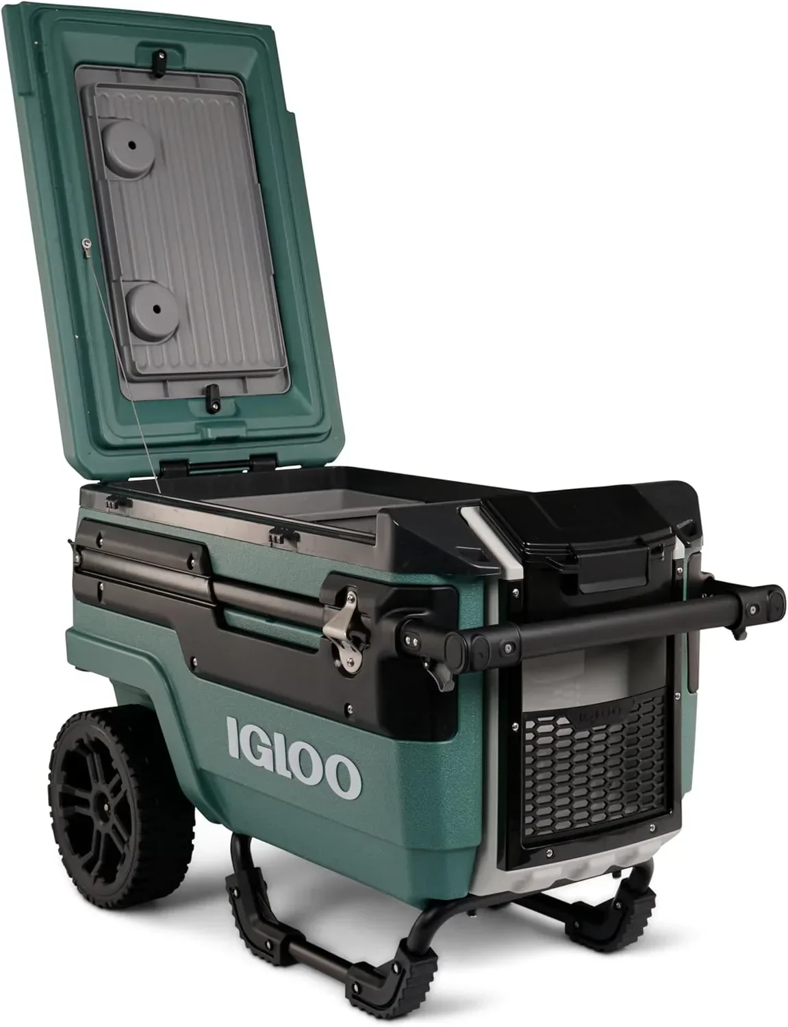 70Qt Wheeled Cooler Insulated Hard Shell Ice Chest