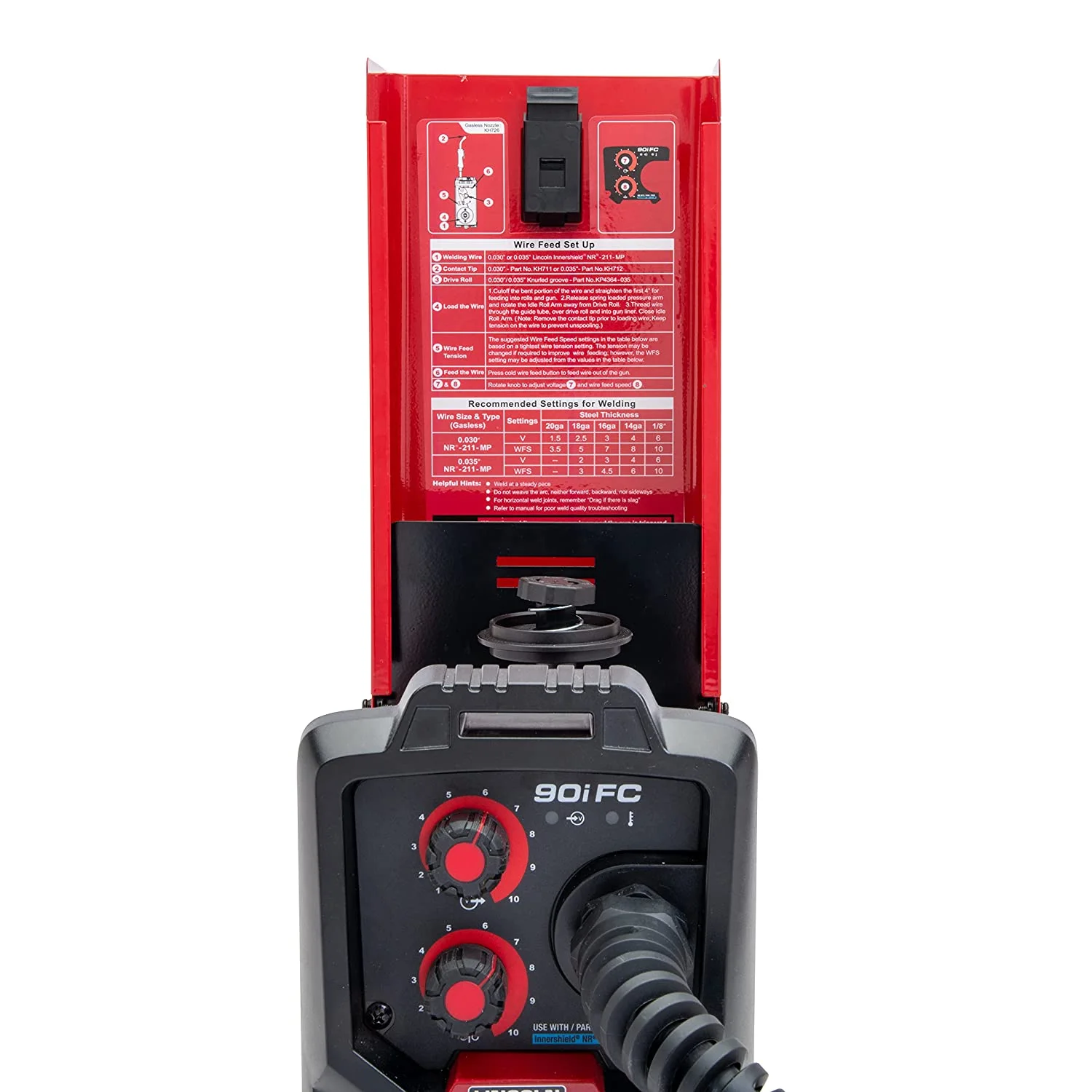 Lincoln Electric WELD-PAK 90i FC Flux-Cored Wire Feeder Welder (No Gas) - Image 9