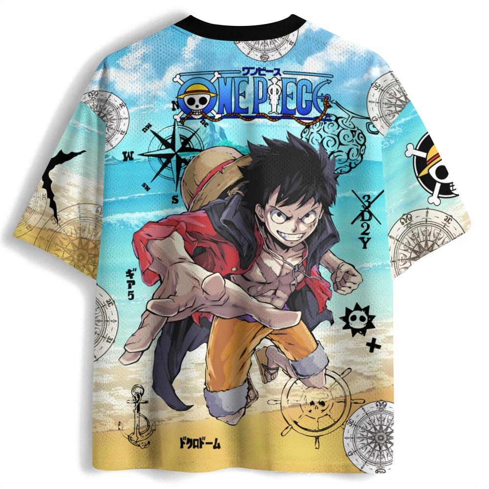 One Piece Anime Football Jersey