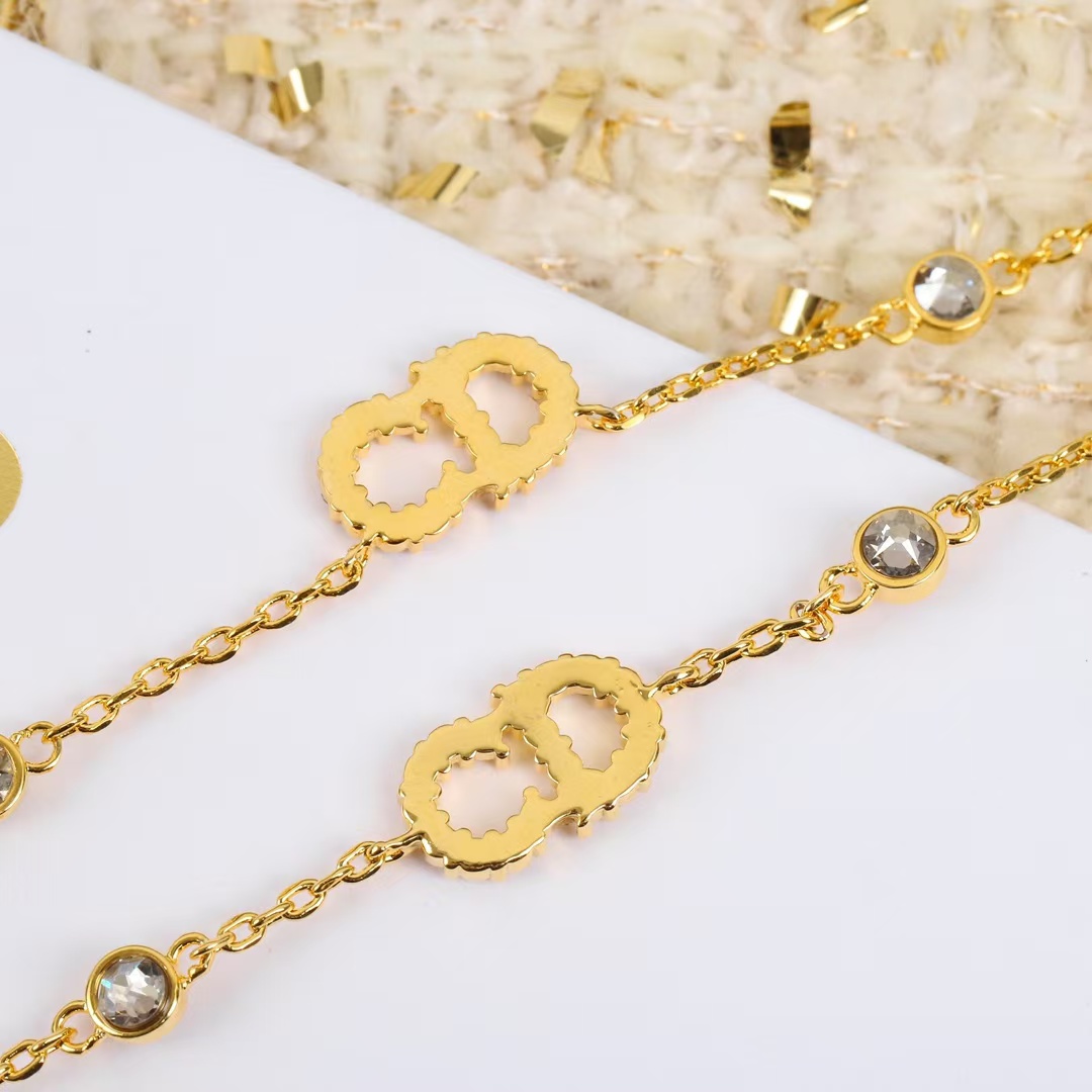 Dior CD Diamond Bracelet - Original Replica Club