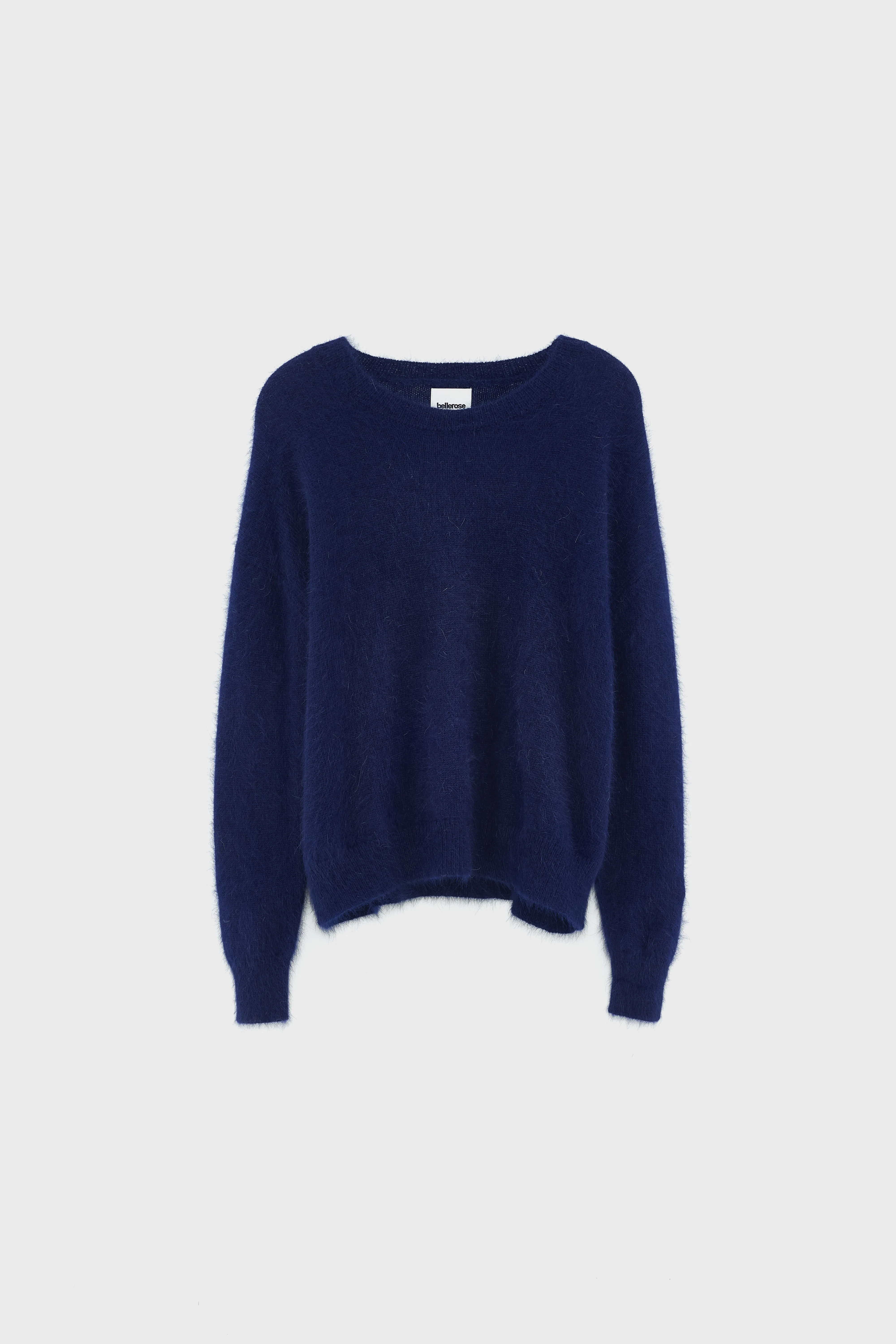 Bellerose Datus angora-blend navy sweater (252 / W / NAVY)