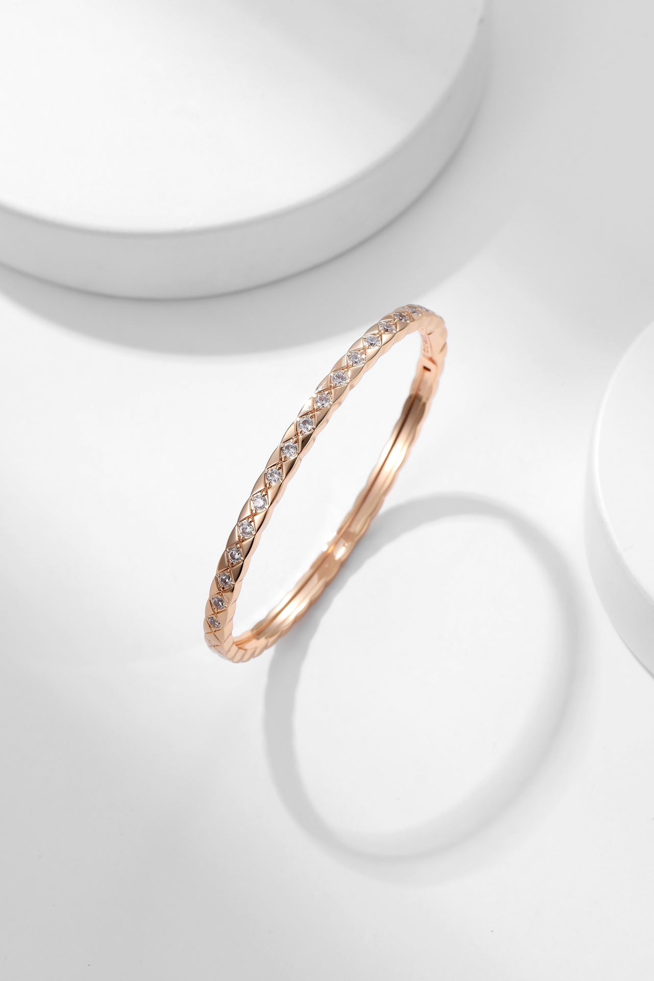 Chanel Diamond Coco Crush Mini Bracelet Bangle - Original Replica Club