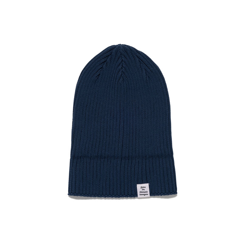 HUMAN MADE COTTON RIB BEANIE