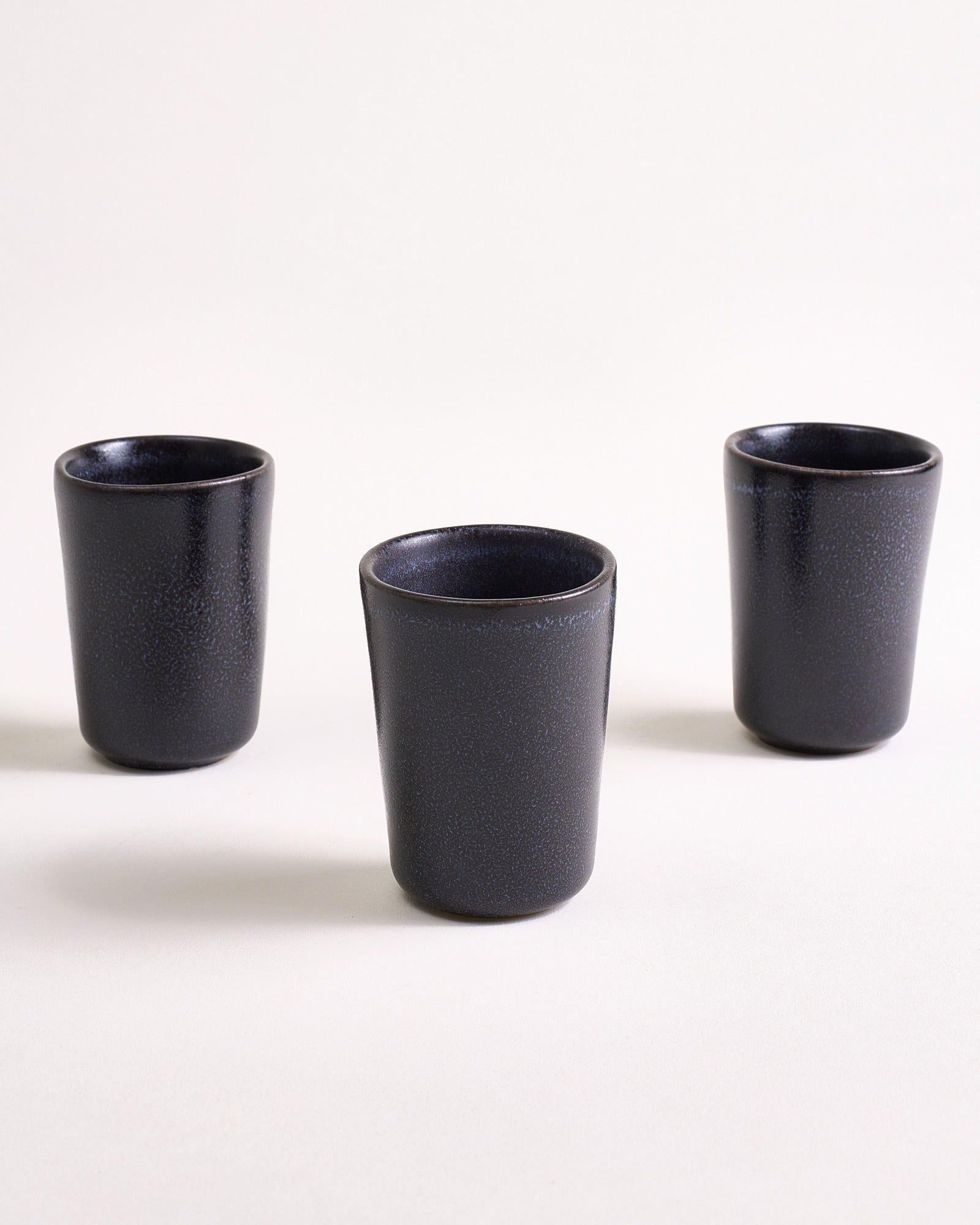 Turmalina Espressobecher schwarz 6er-Set