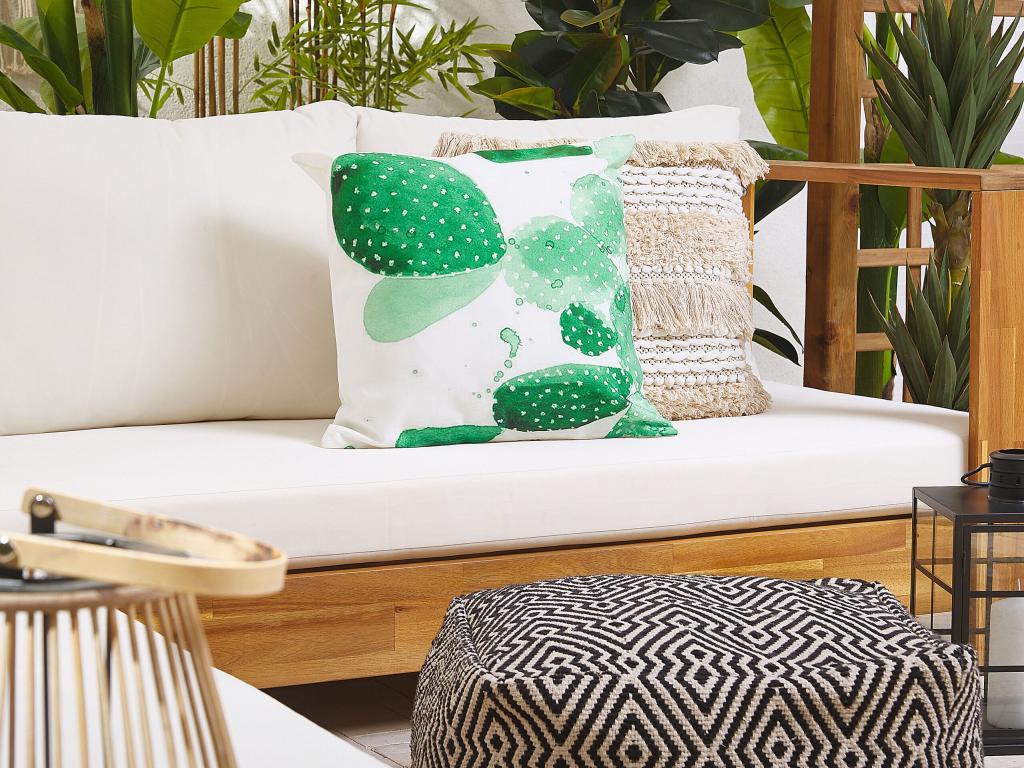 Conjunto de 2 cojines de exterior OSTINA Verde