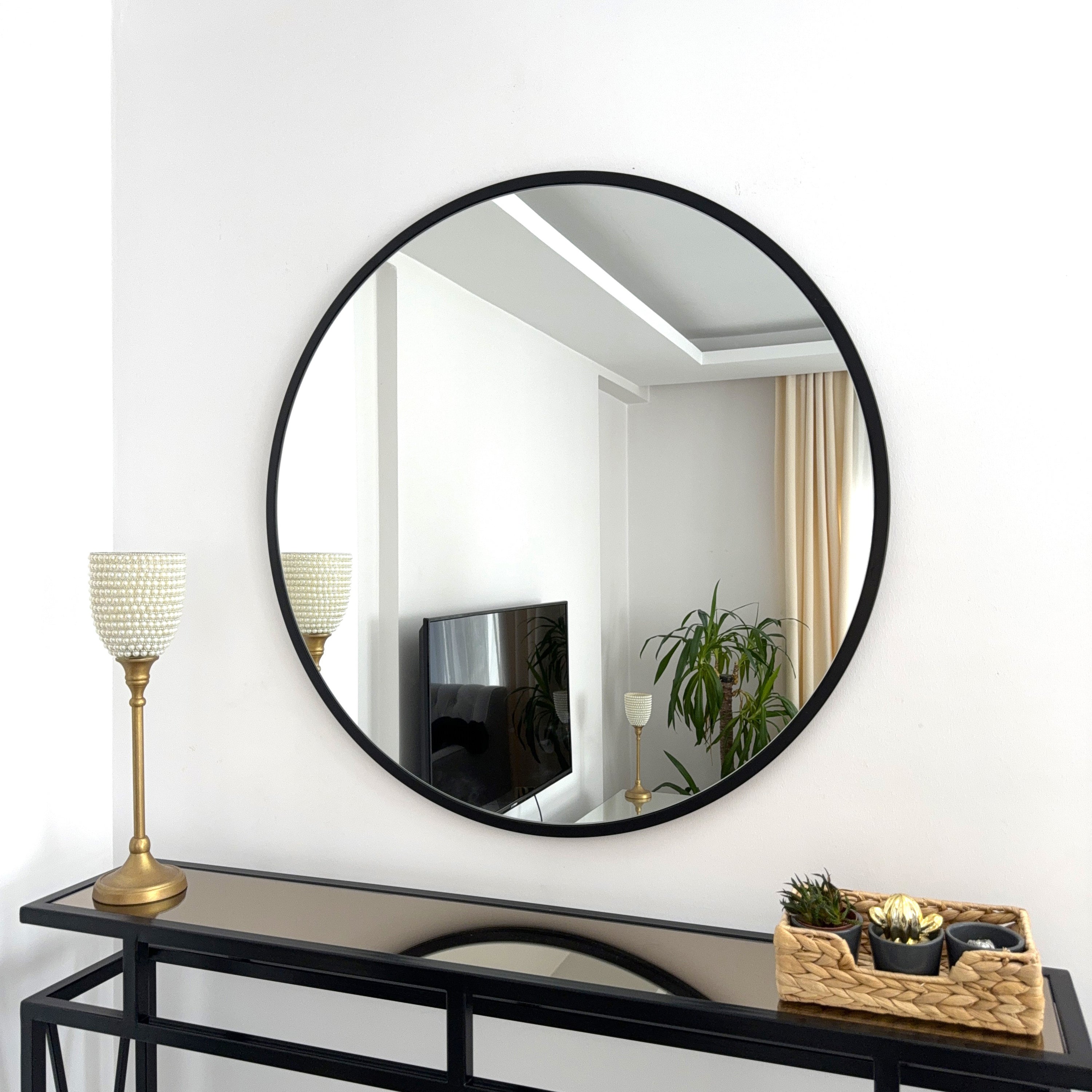 by fonQ Orris Spiegel met Rand - Ø 80 cm