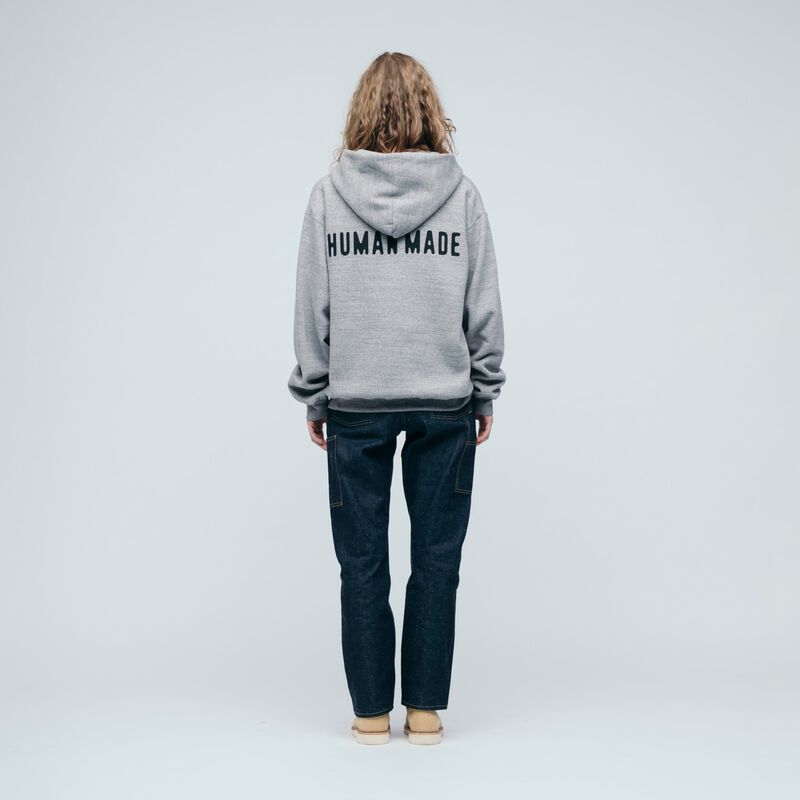 HUMAN MADE CLASSIC ZIP-UP SWEAT HOODIE