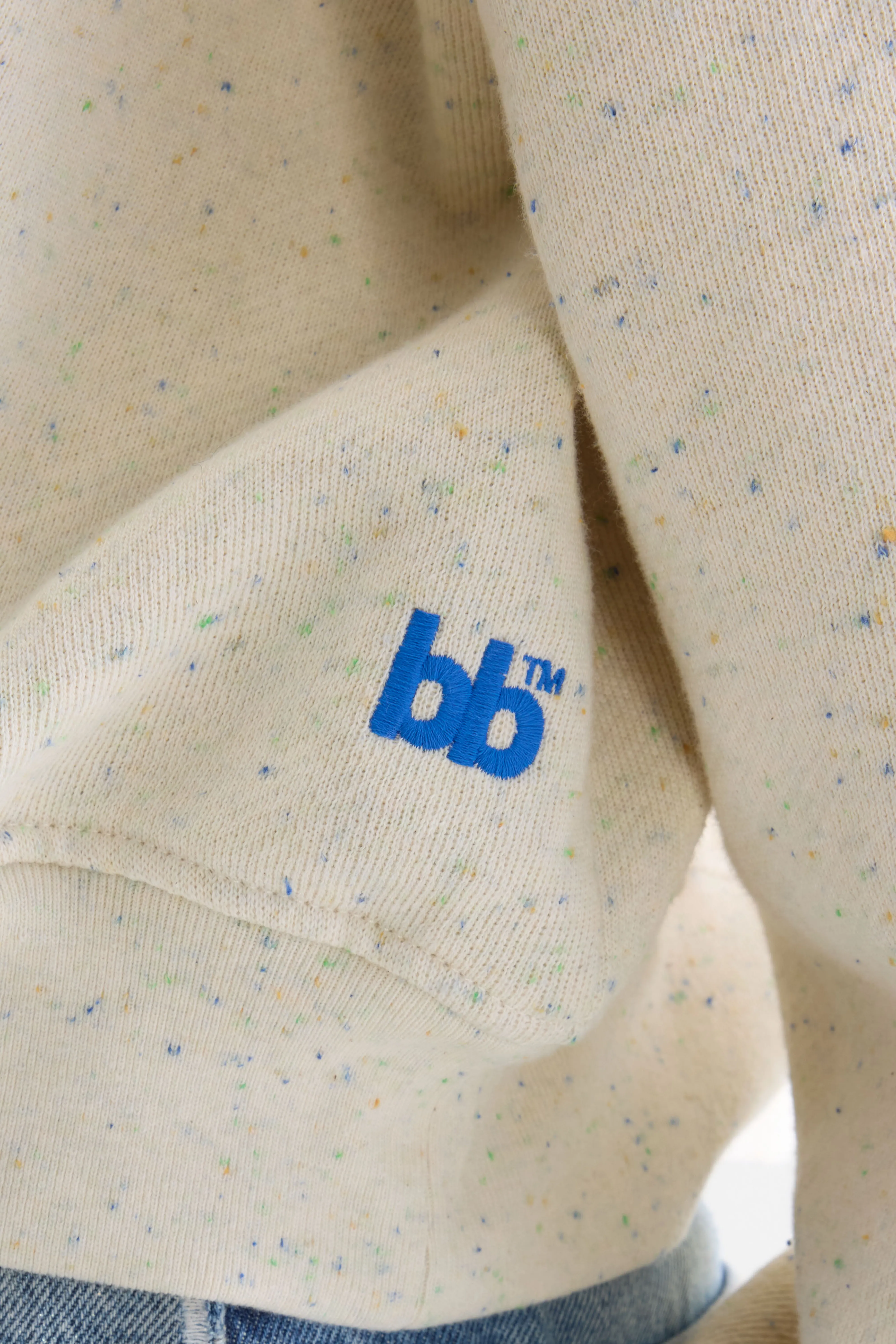 Bellerose Fancy cropped crewneck sweatshirt (261 / W / COMBO A)