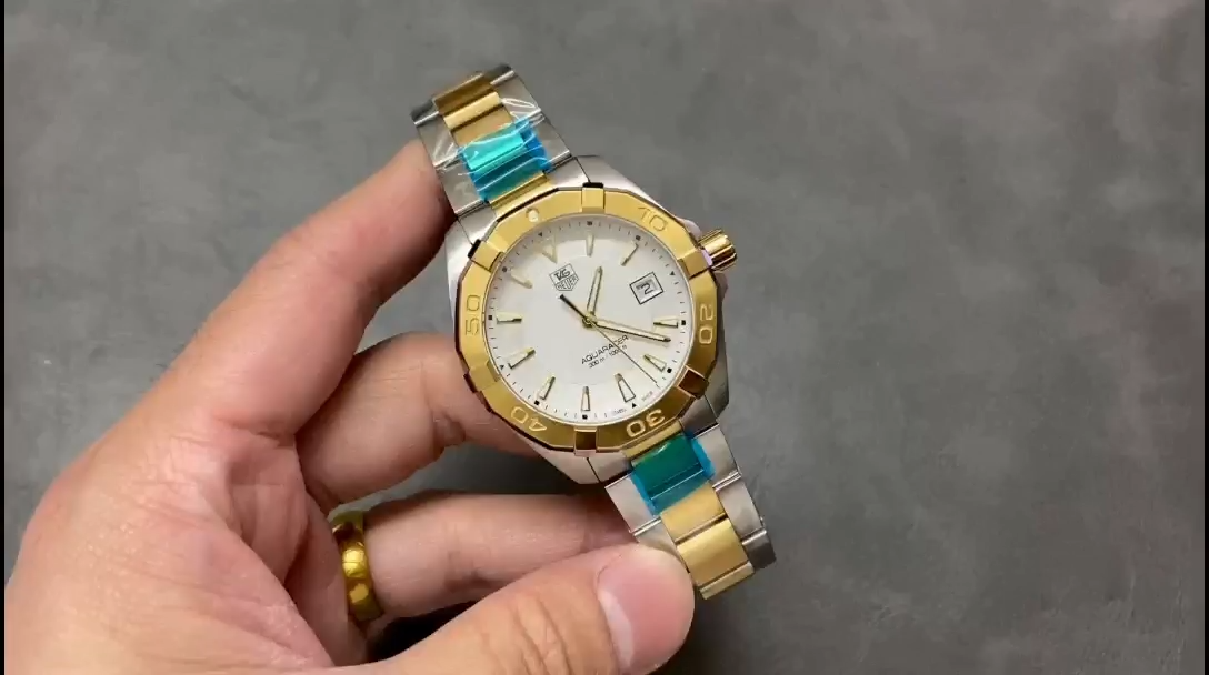 Tag Heuer Aquaracer 18kt Yellow Gold Stainless Steel WAY1151.BD0912 Watch