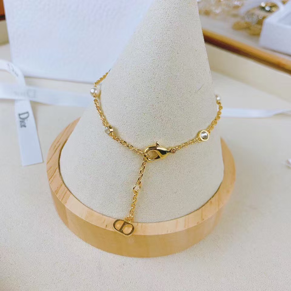 Dior CD Diamond Bracelet - Original Replica Club